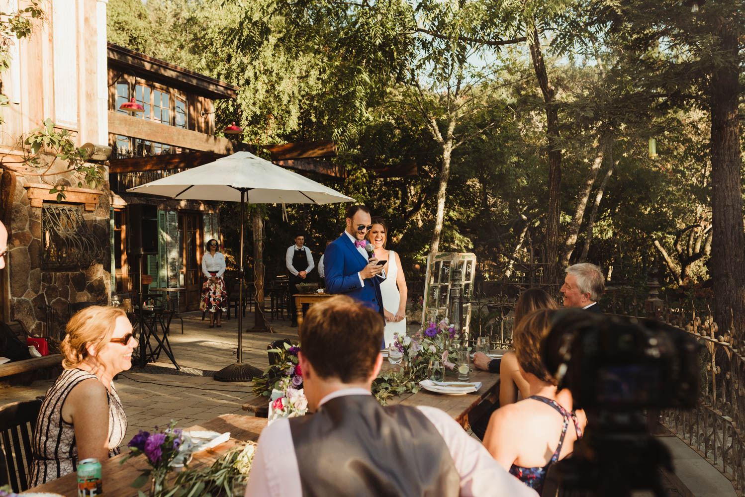 Triple S Ranch Wedding Venue, couple laughing photo