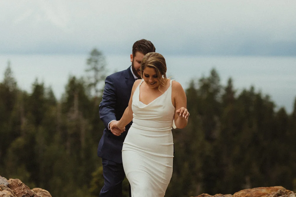 Lake Tahoe Elopement: Breanna &amp; Scott