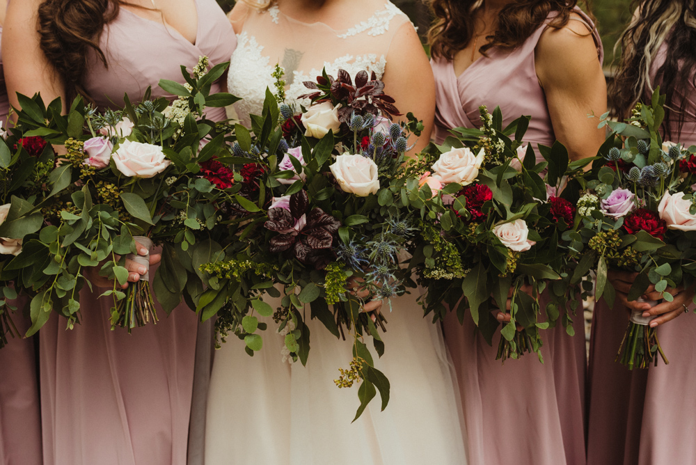 Twenty Mile House Wedding, photo of flowers