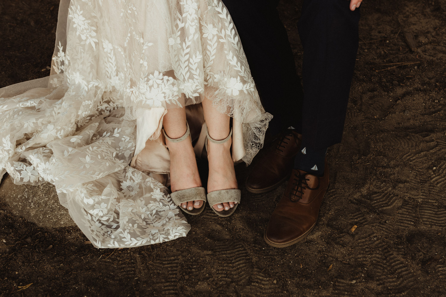 Hellman-Erman Mansion Wedding, photo of couples shoes