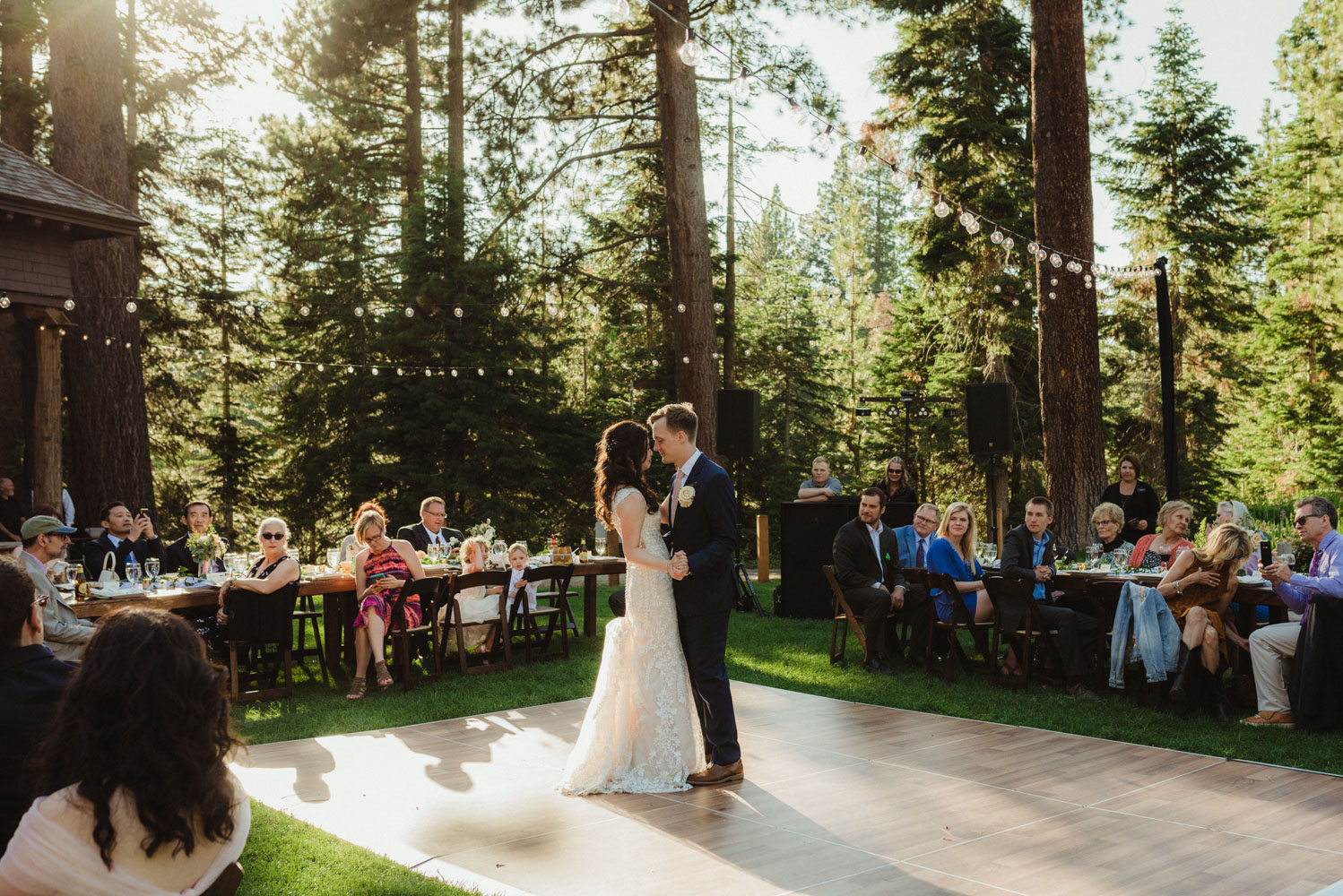 Hellman-Erman Mansion Wedding, photo of couple at their first dance