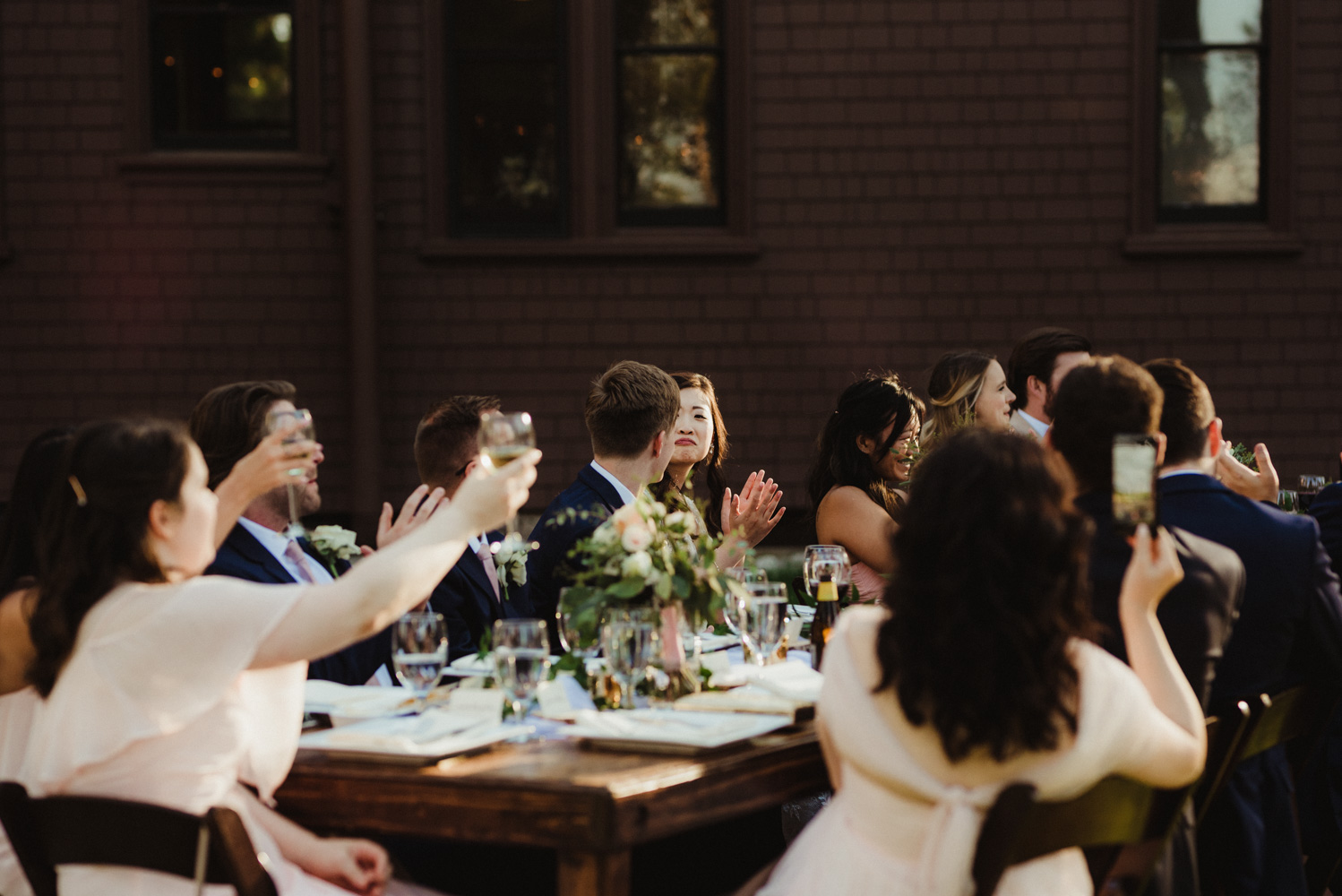 Hellman-Erman Mansion Wedding, photo of  bride smiling