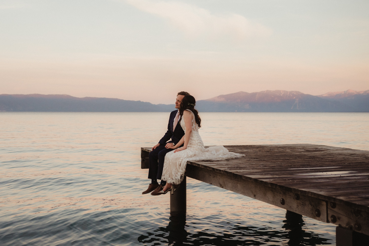 Hellman-Erman Mansion Wedding, photo of couple during sunset 