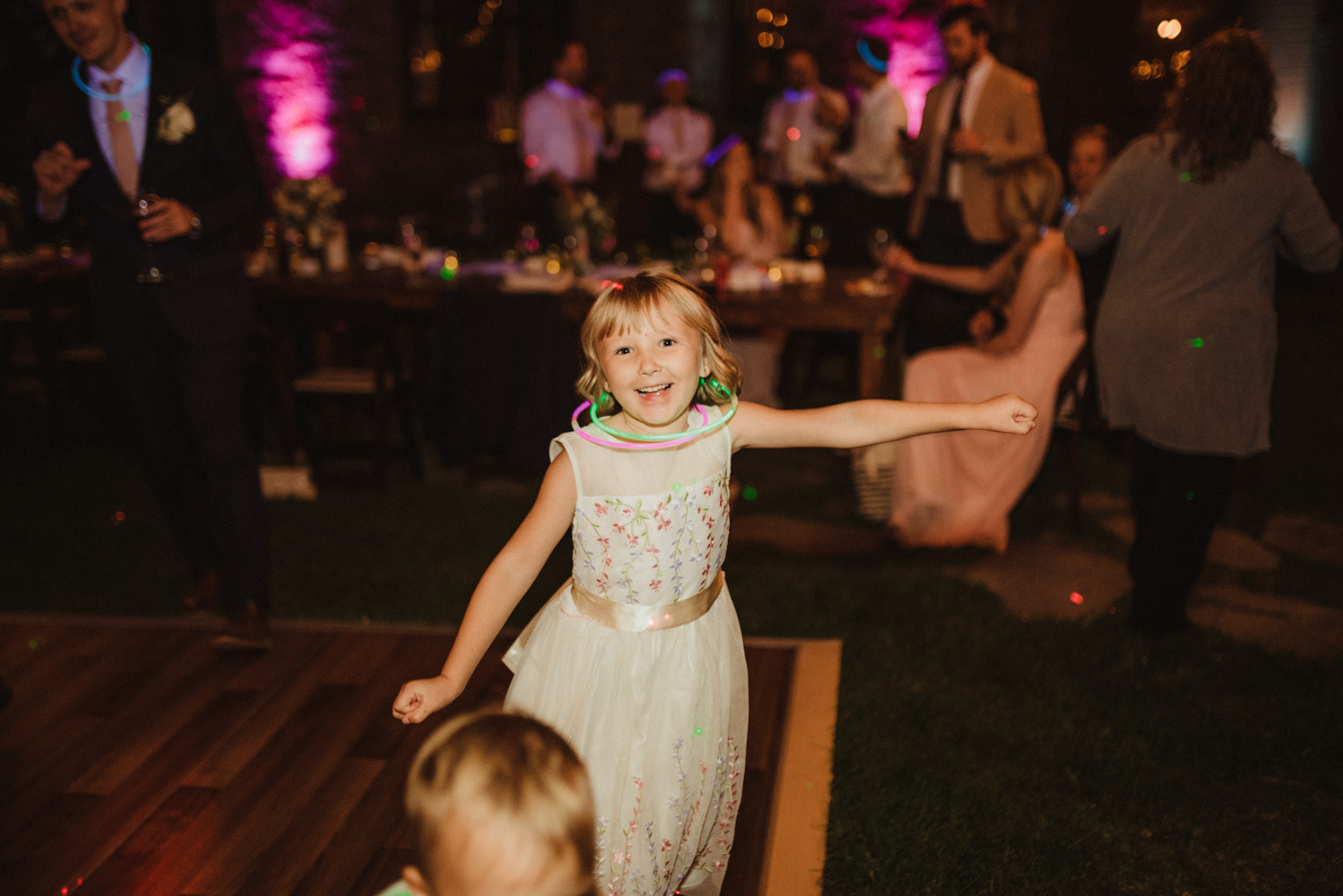 Hellman-Erman Mansion Wedding, photo of girl dancing 