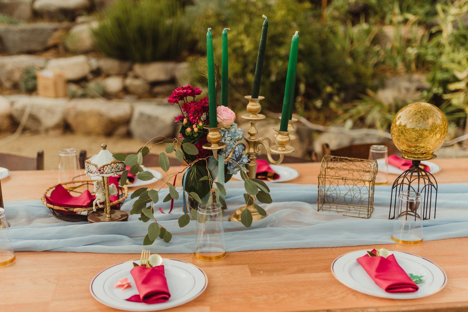 River School Farm Wedding, eclectic themed wedding decor inspiration 