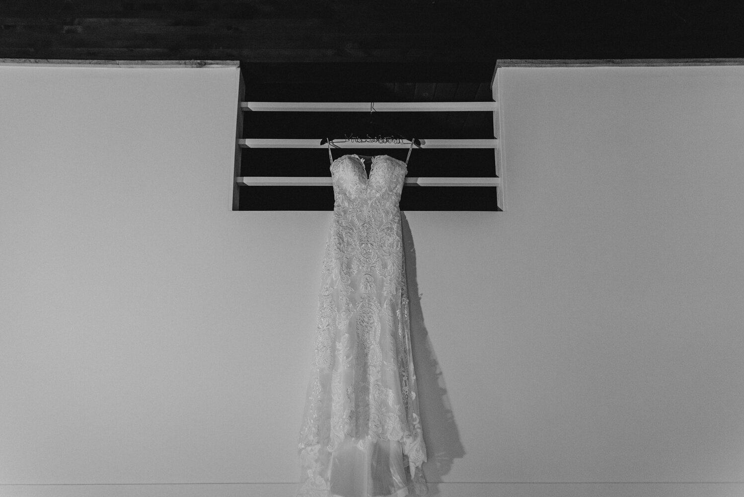 The Chateau Incline Village Wedding, photo of brides dress
