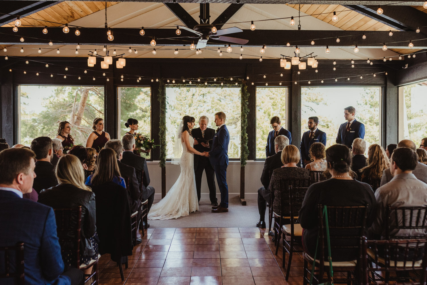 Tannenbaum Wedding Venue, photo of an indoor ceremony 