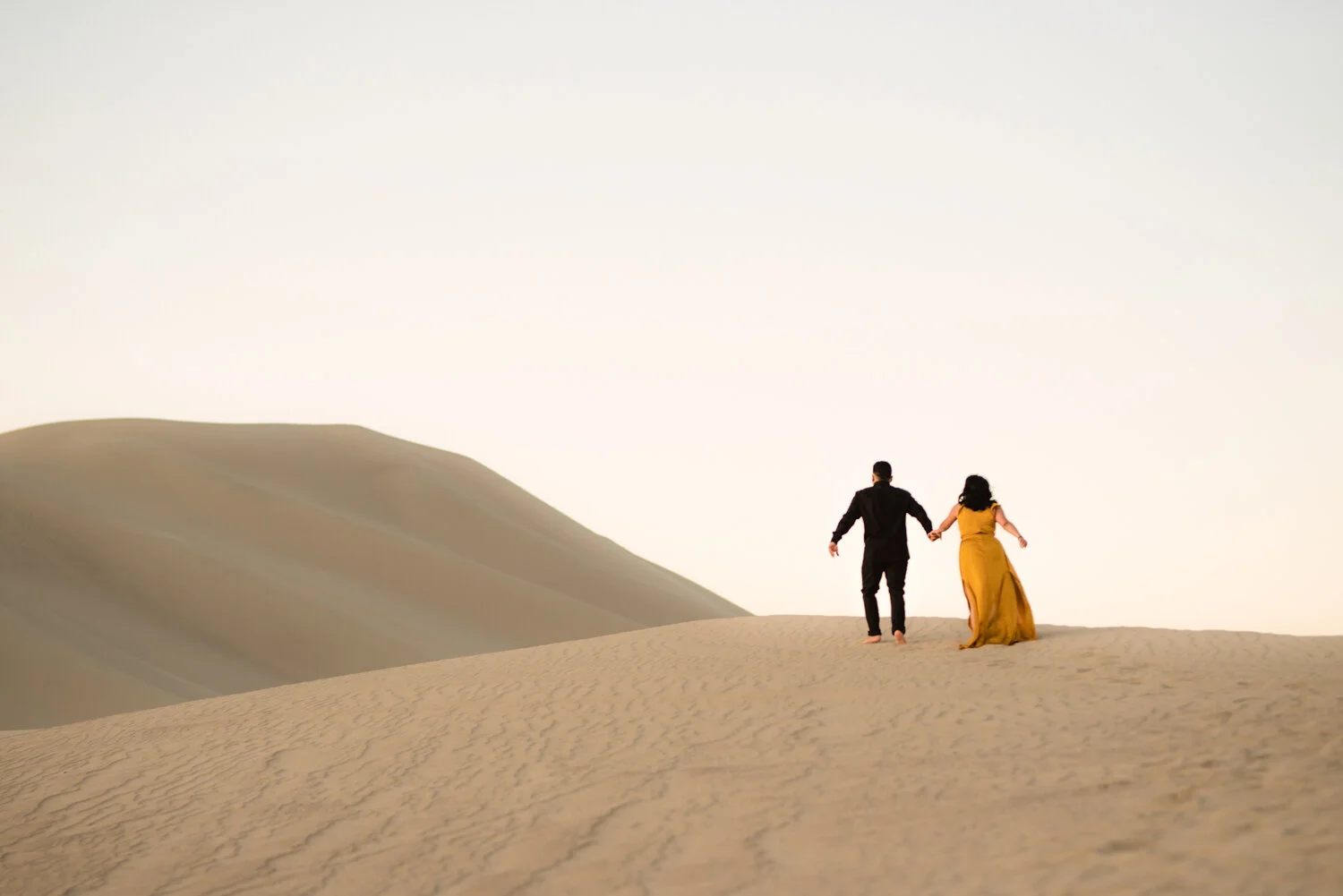 Nevada Sand Dune Engagement Session 
