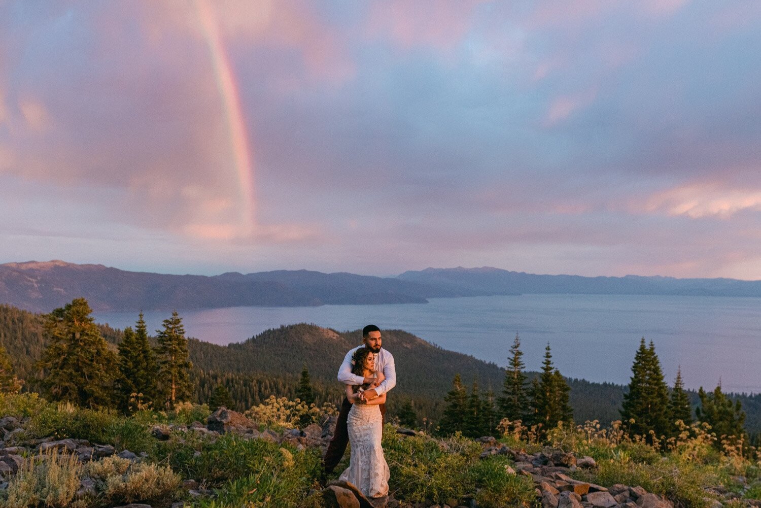 Edgewood + Lake Tahoe COVID Elopement 