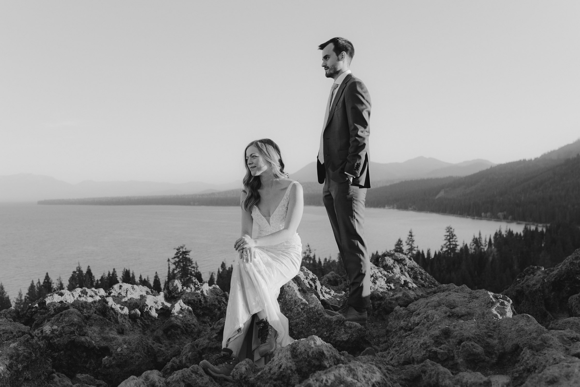 Fall elopement in Lake Tahoe inspiration