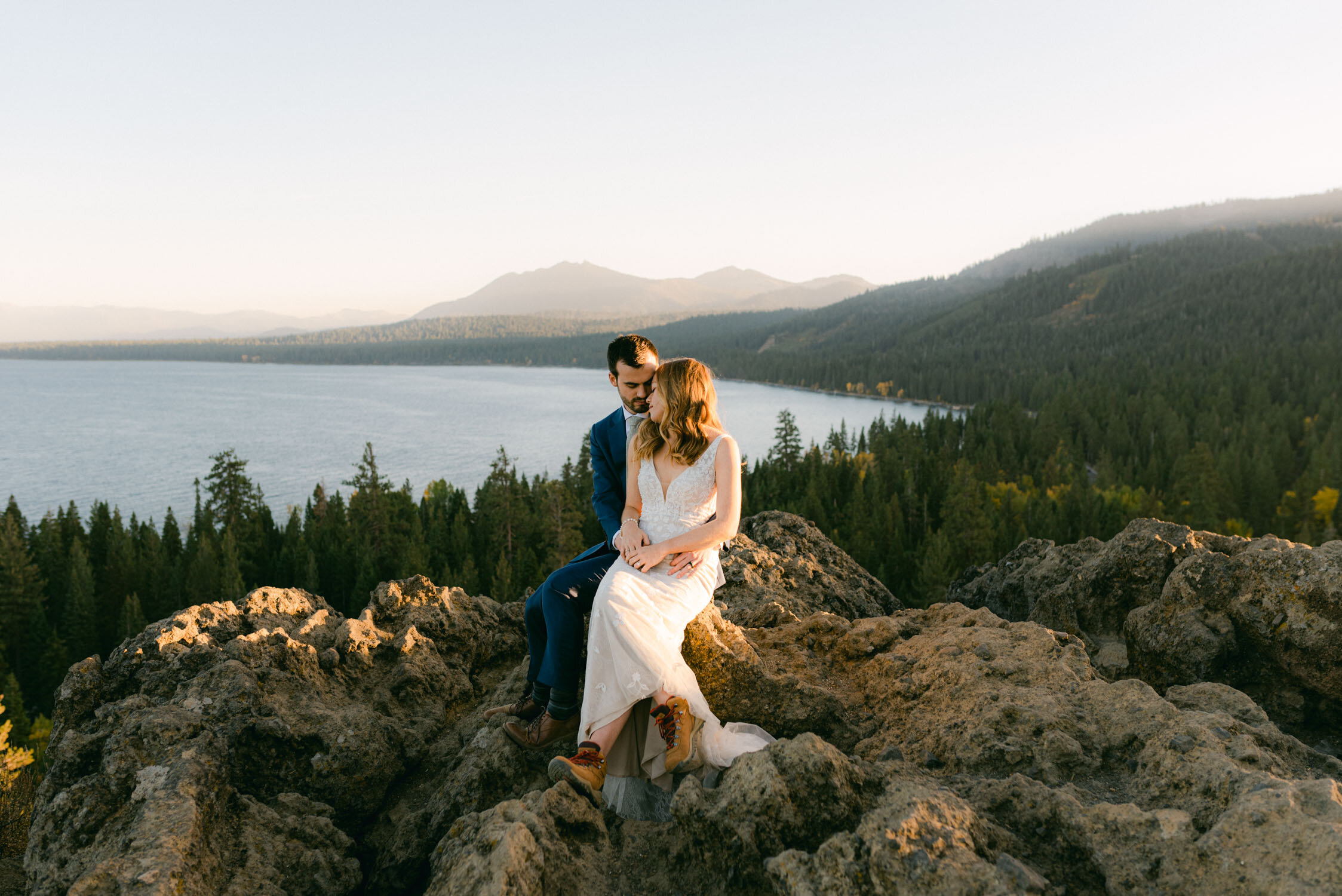 Lake Tahoe Photographer | COVID Elopement 