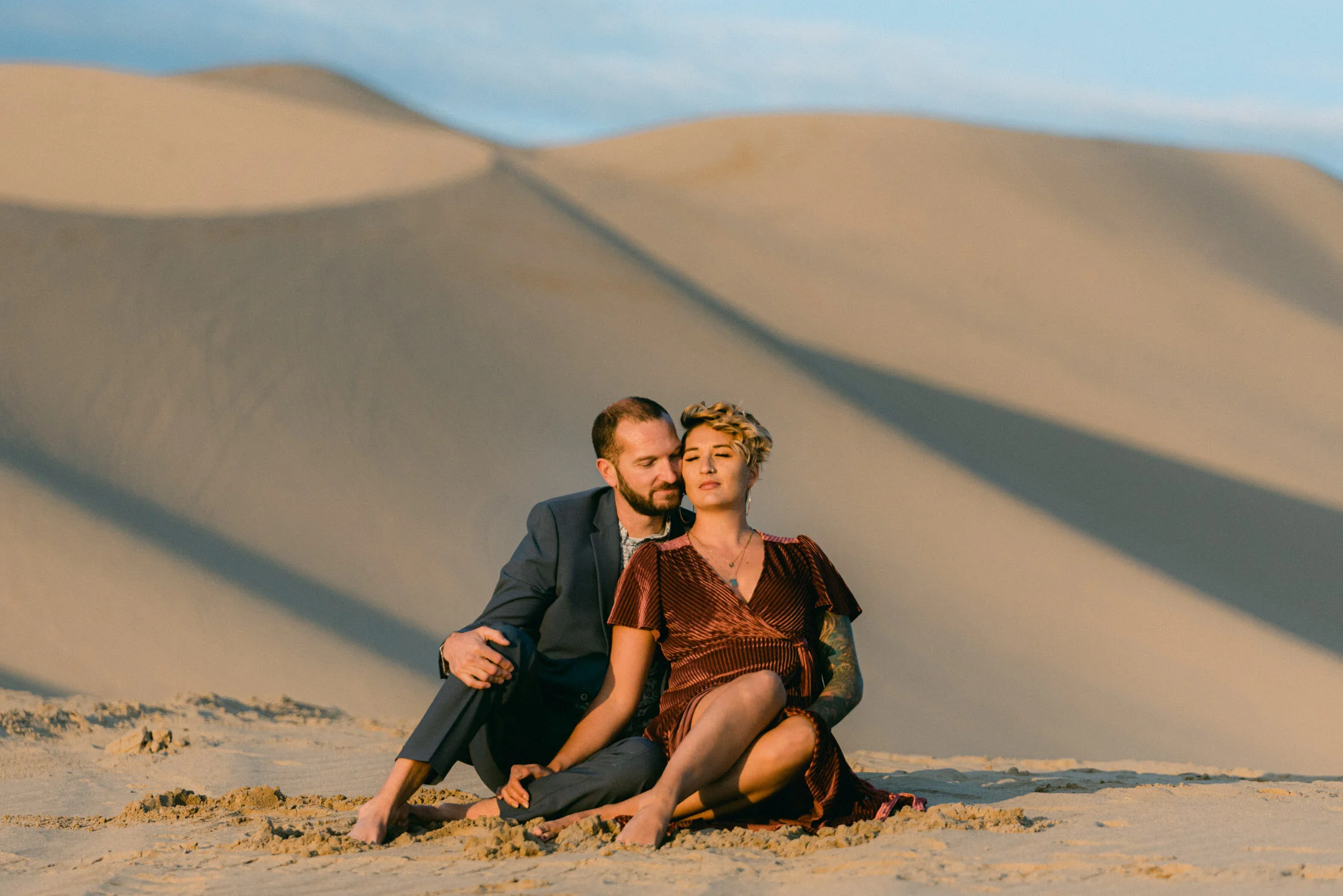 Sand Dunes Family Session in Nevada
