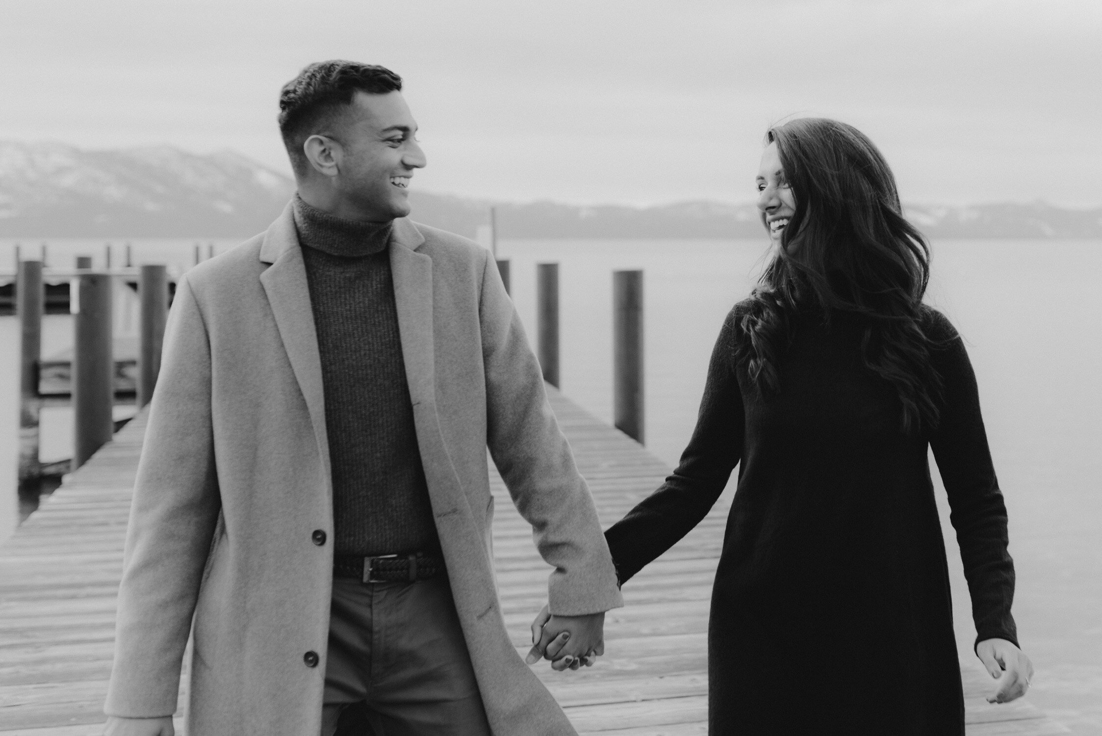 Lake Tahoe Proposal, with a surprise photographer