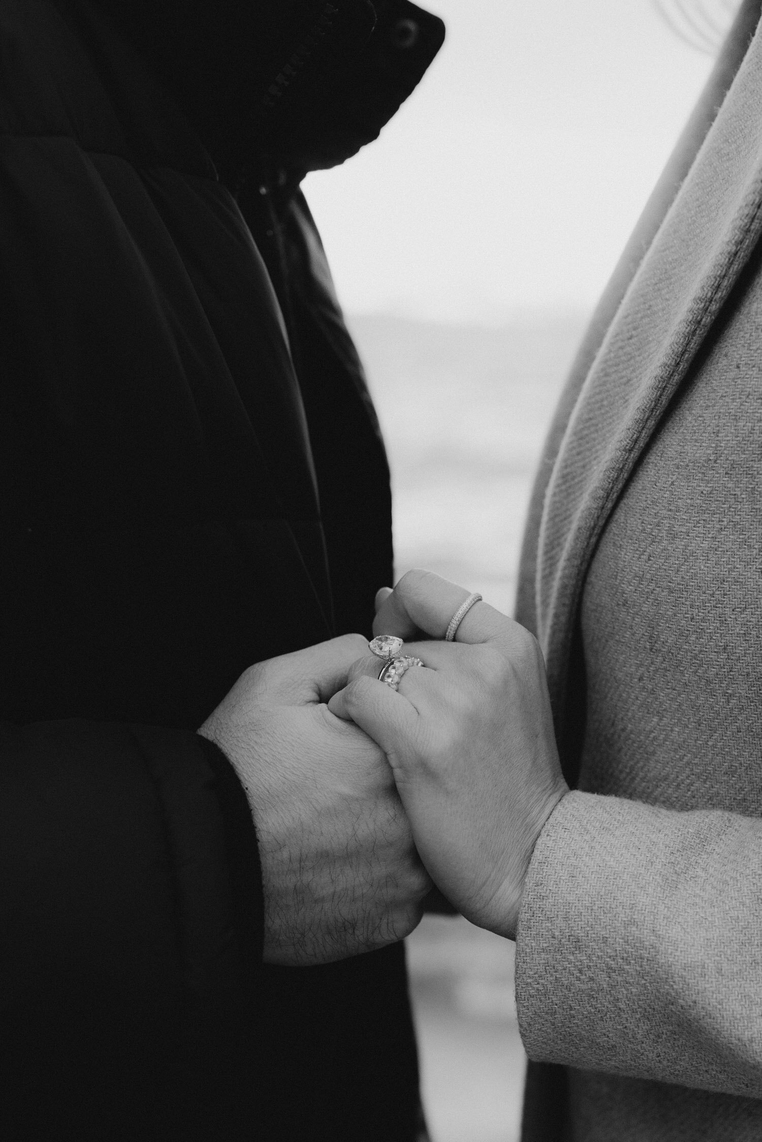 Lake Tahoe Proposal at Edgewood, photo of the engagement ring