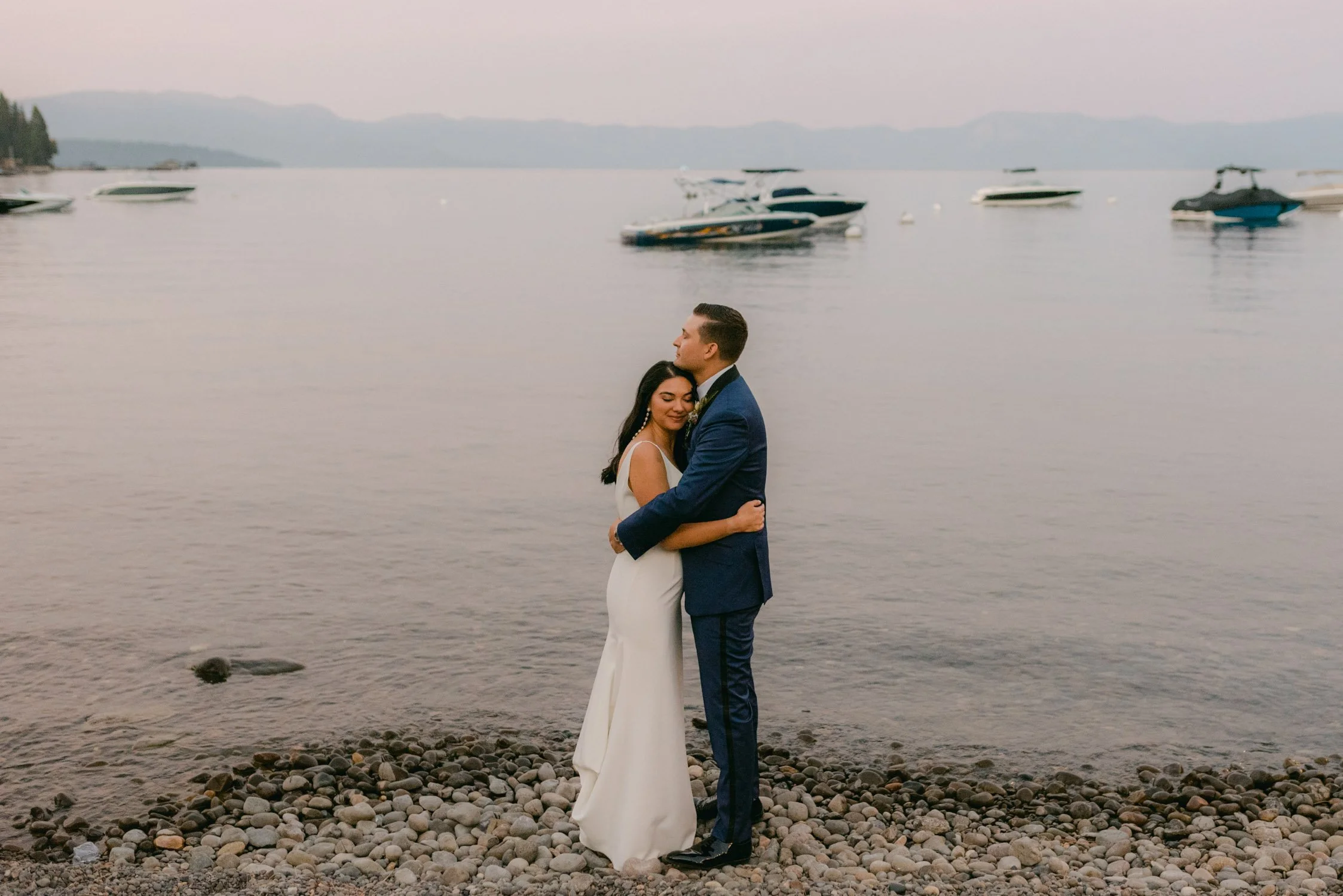 Sunnyside Lake Tahoe Wedding Photography | Lauren and Jon 