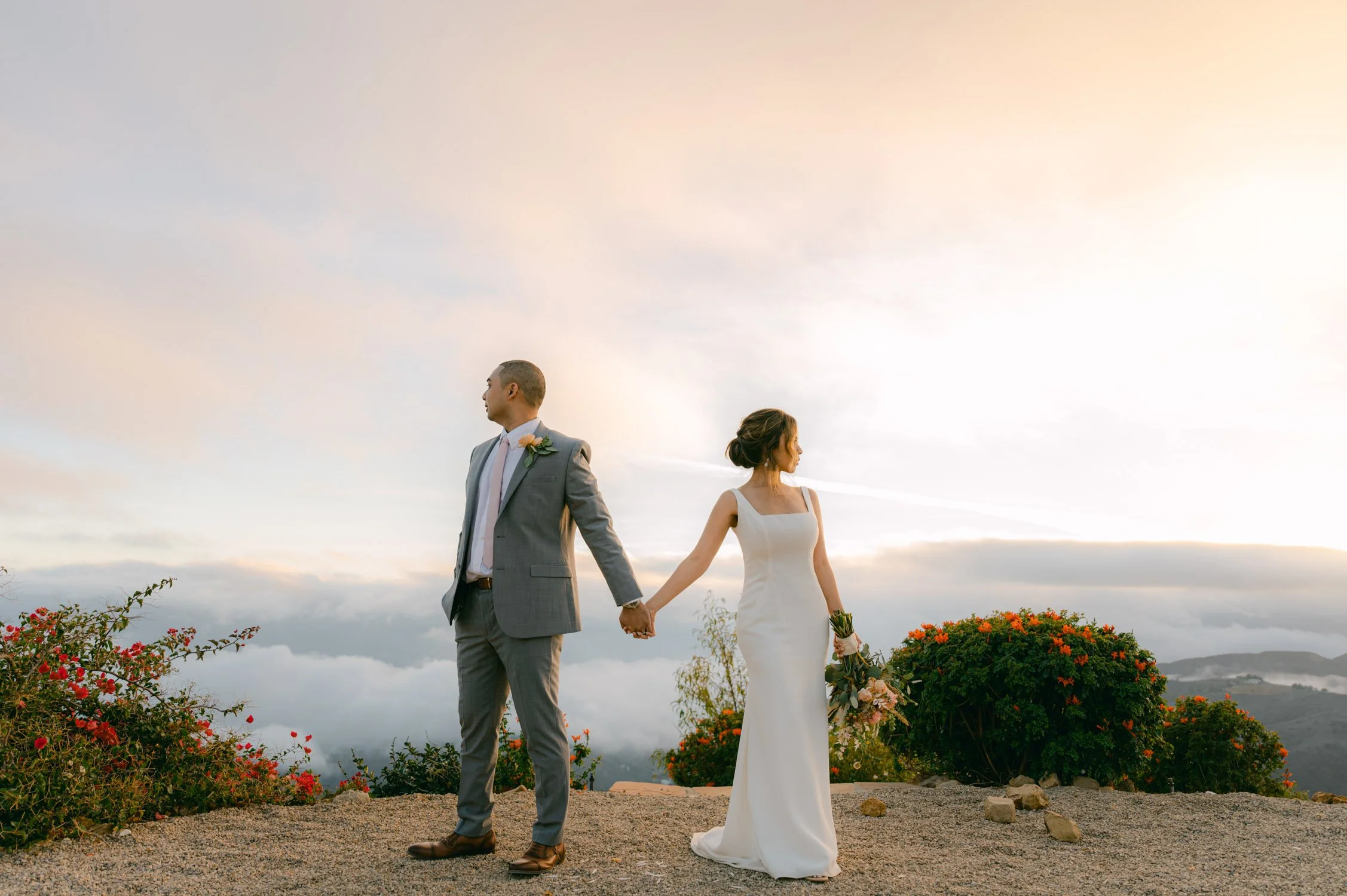 Malibu Solstice Vineyard Wedding | Christabelle and Patrick 