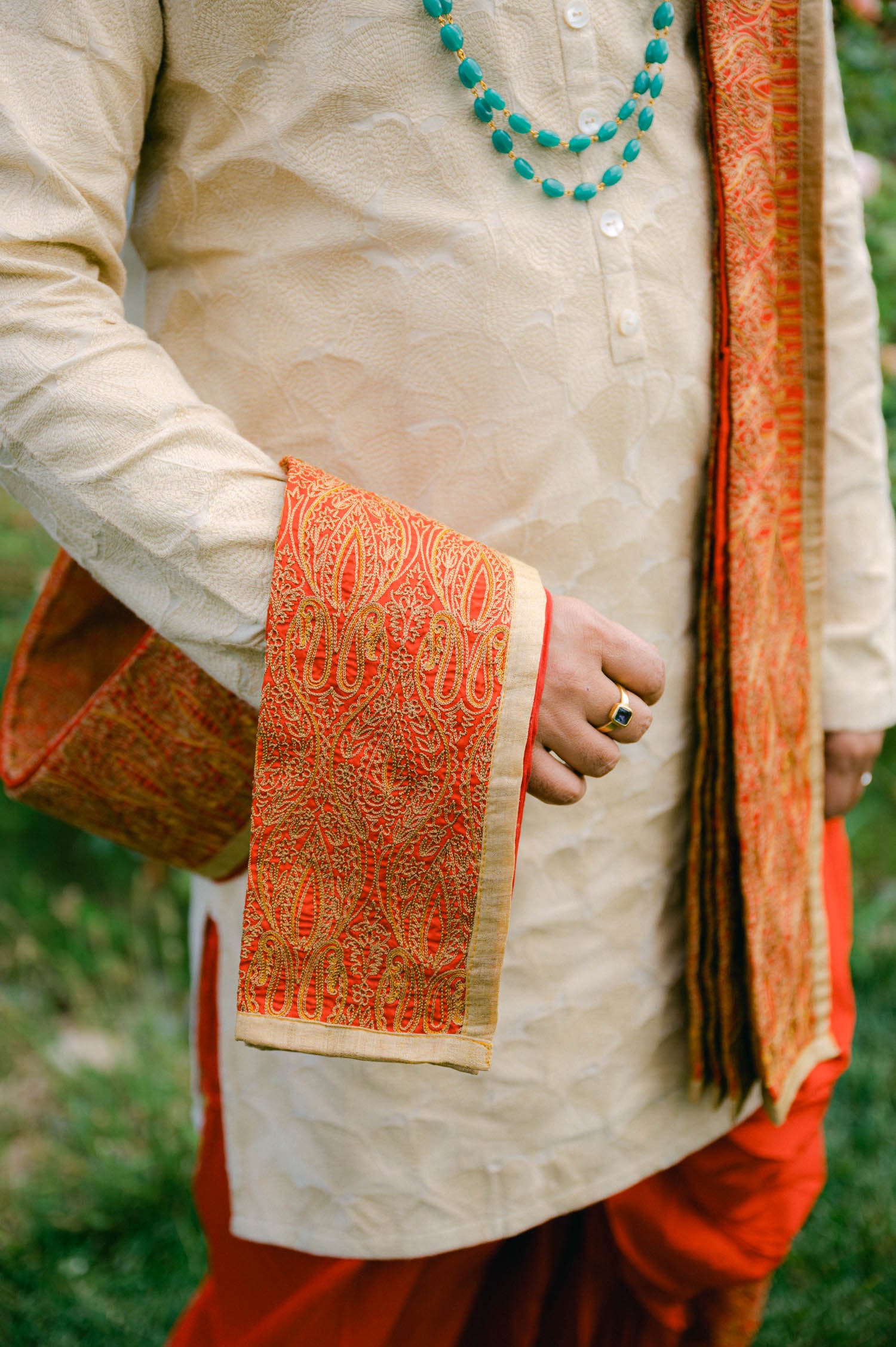 Hindu wedding ceremony at american canyon, photo of attire for male