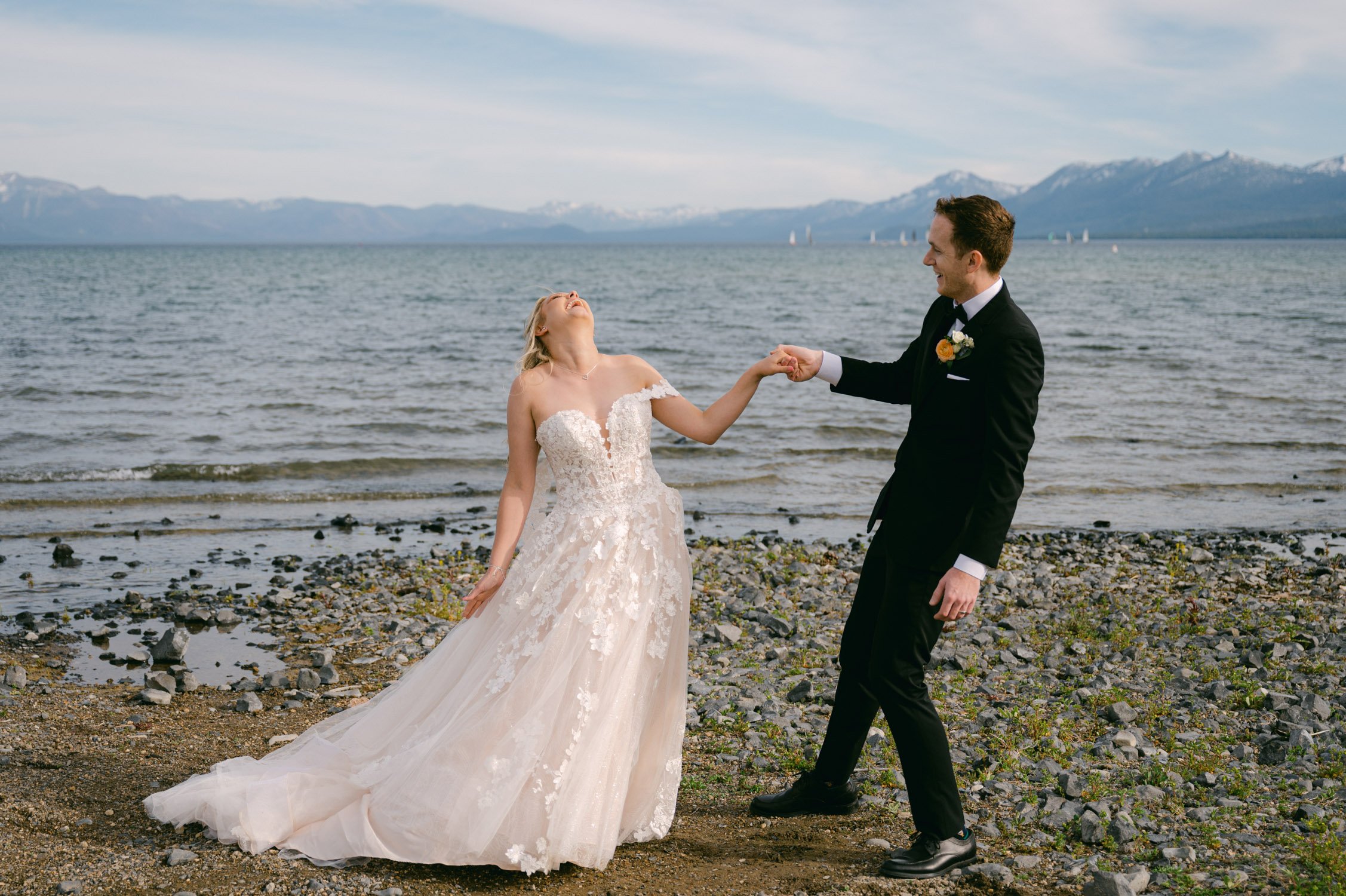 Lake Tahoe elopement photos