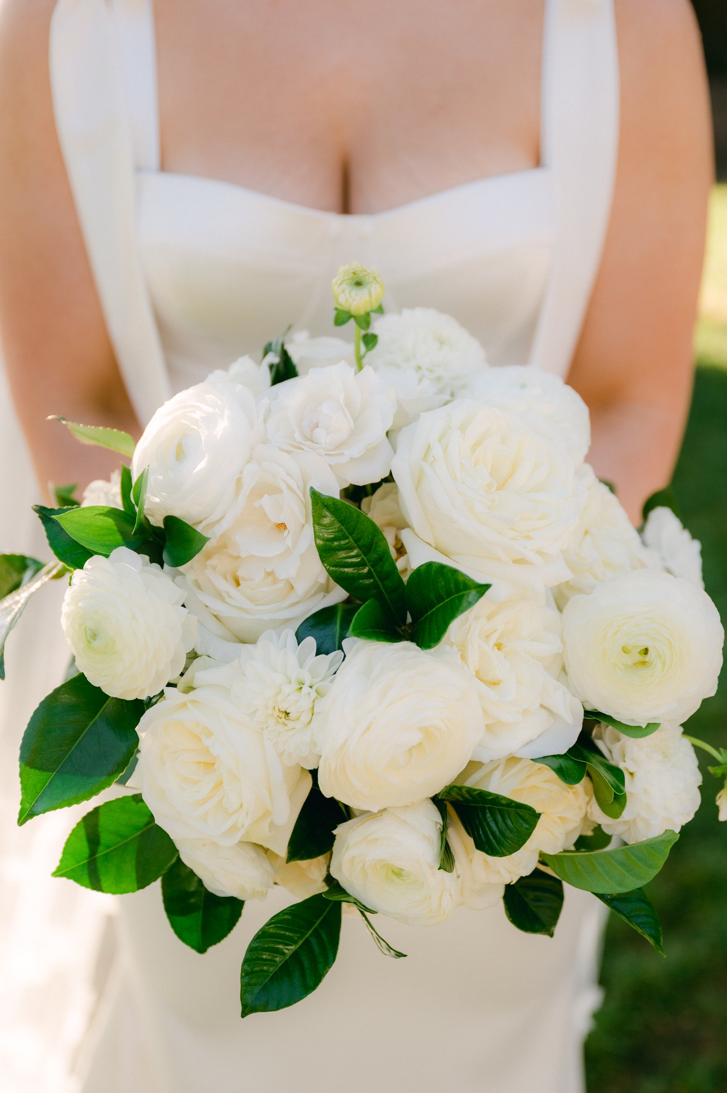 Hyatt Lake Tahoe wedding, photo of bouquet 