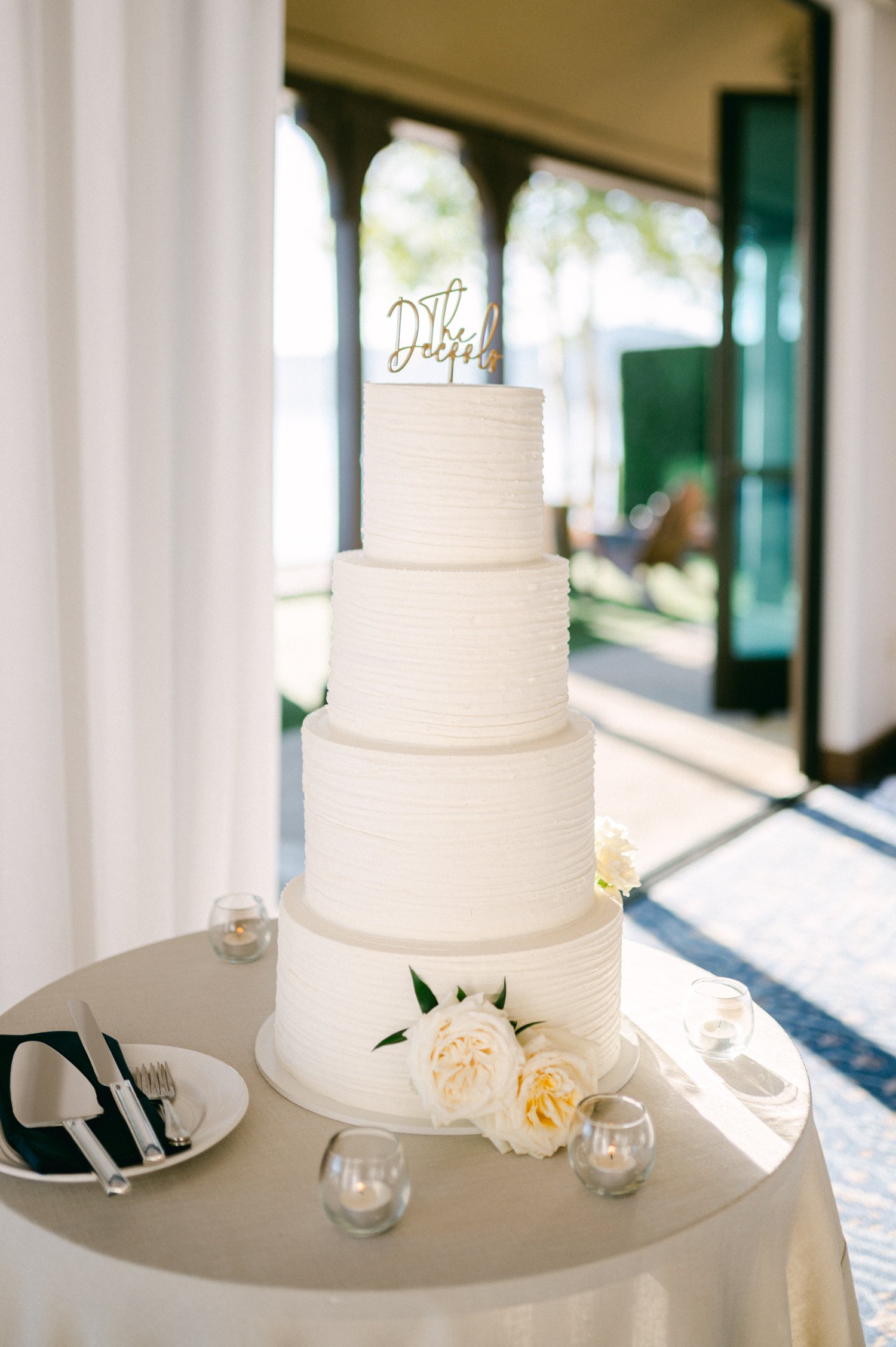 Hyatt Lake Tahoe Wedding, photo of an elegant modern wedding design