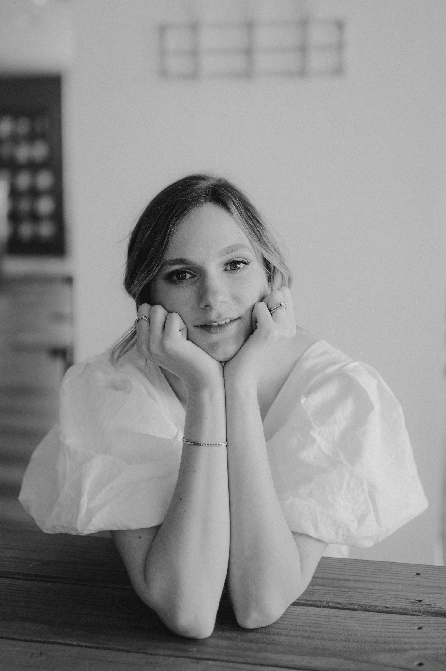 Professional headshots in Reno, photo of a women having creative portraits taken