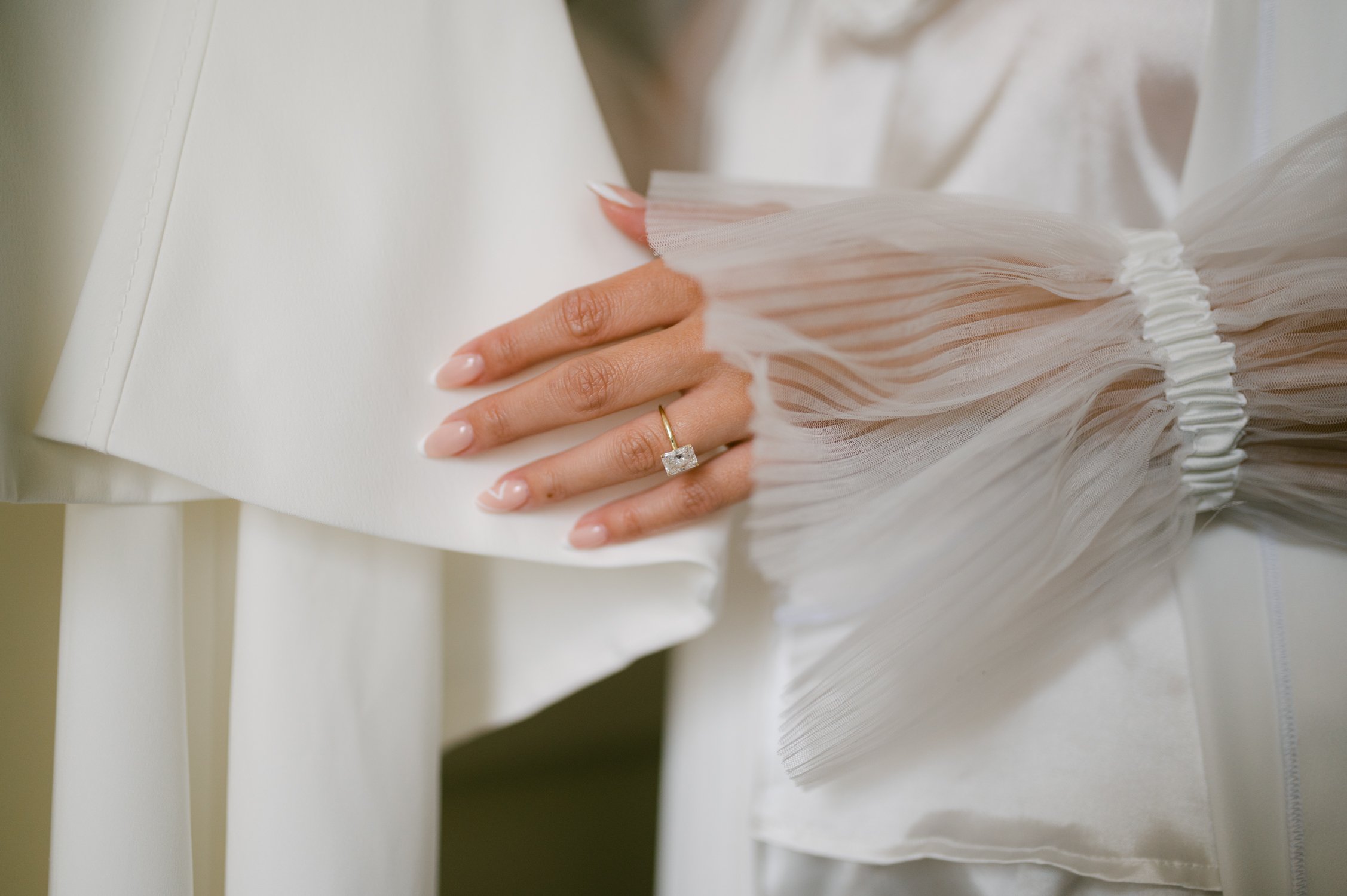 Pebble Beach Resort wedding, photo of bride's getting ready robe