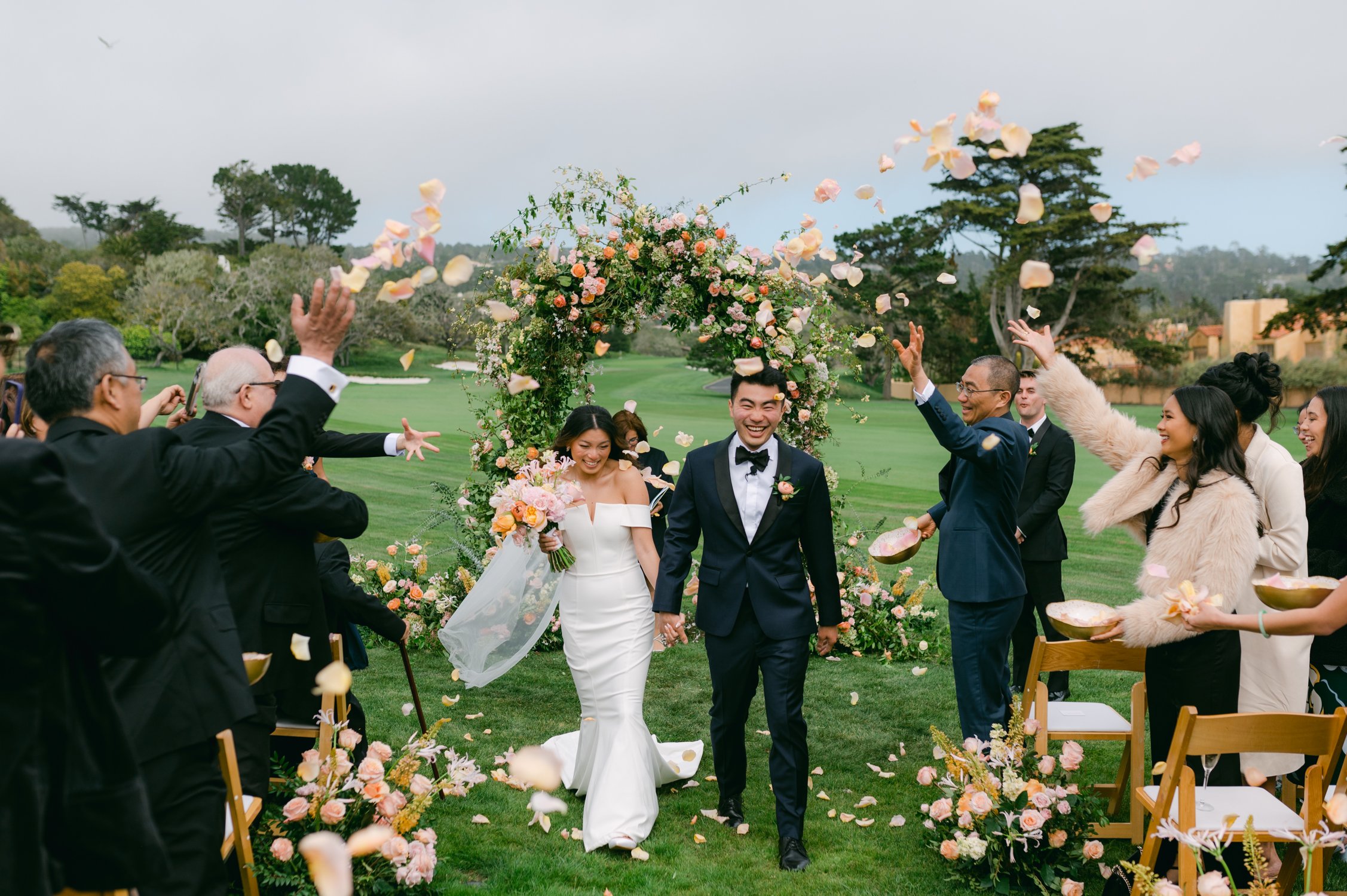 Pebble Beach Resort Wedding - Julia and Rob's Ring-in-Spring Wedding
