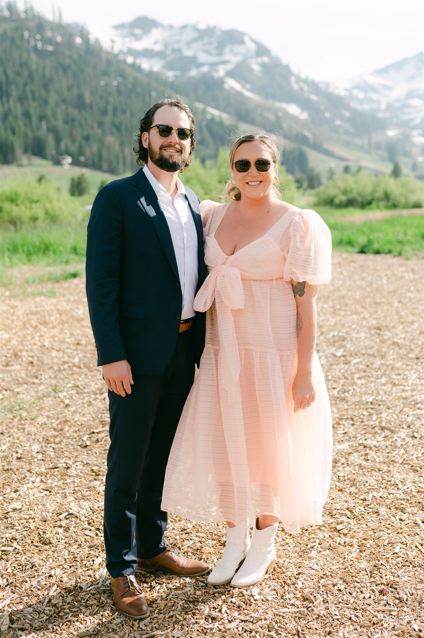 olympic valley stables wedding, mountain chic wedding outfit inspiration