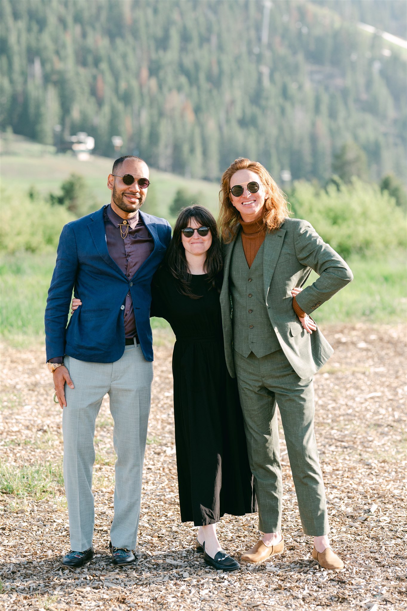 olympic valley stables wedding, mountain chic wedding outfit inspiration