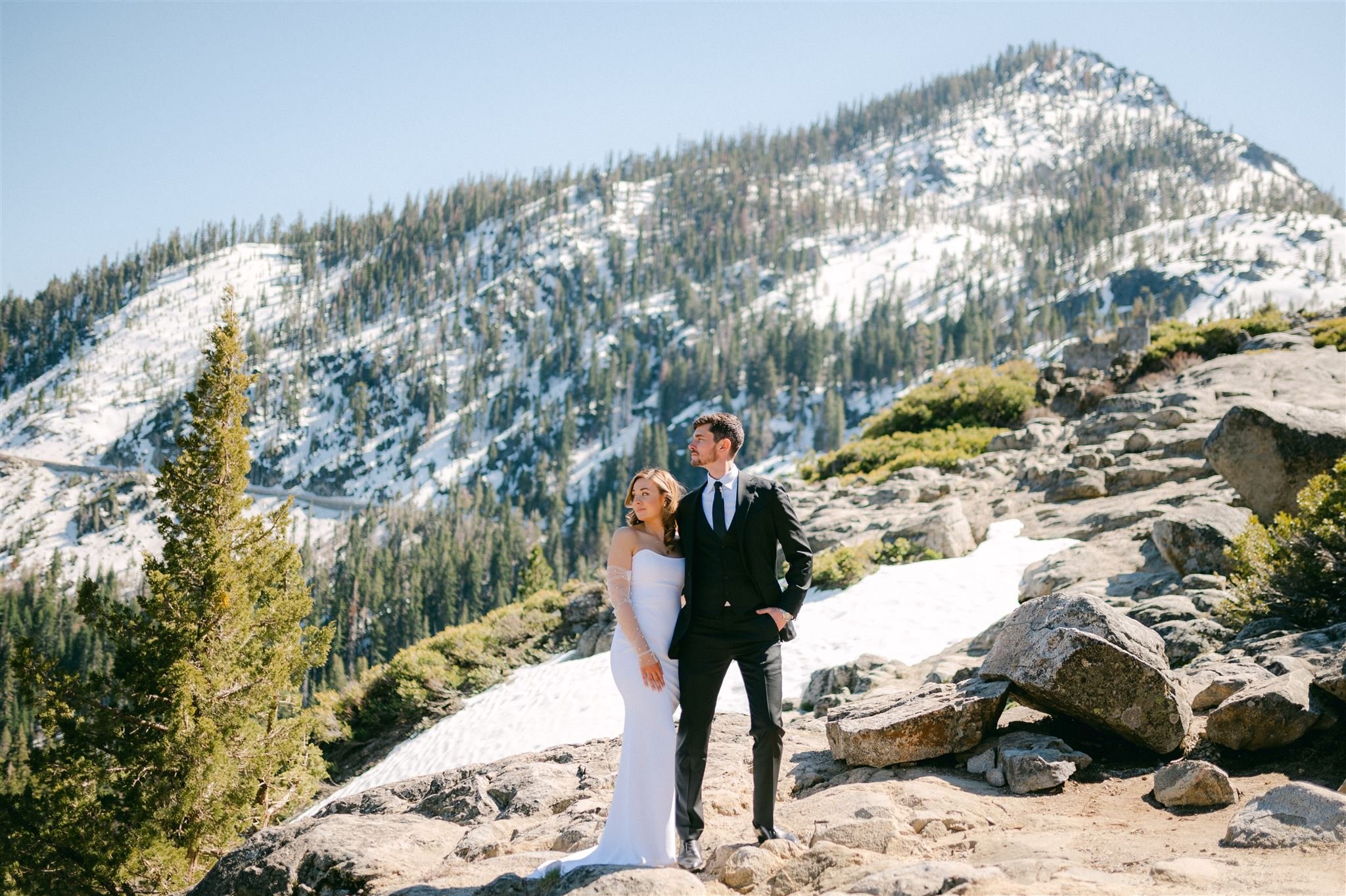 Tahoe Bleu Wave Wedding | Tori and Jim