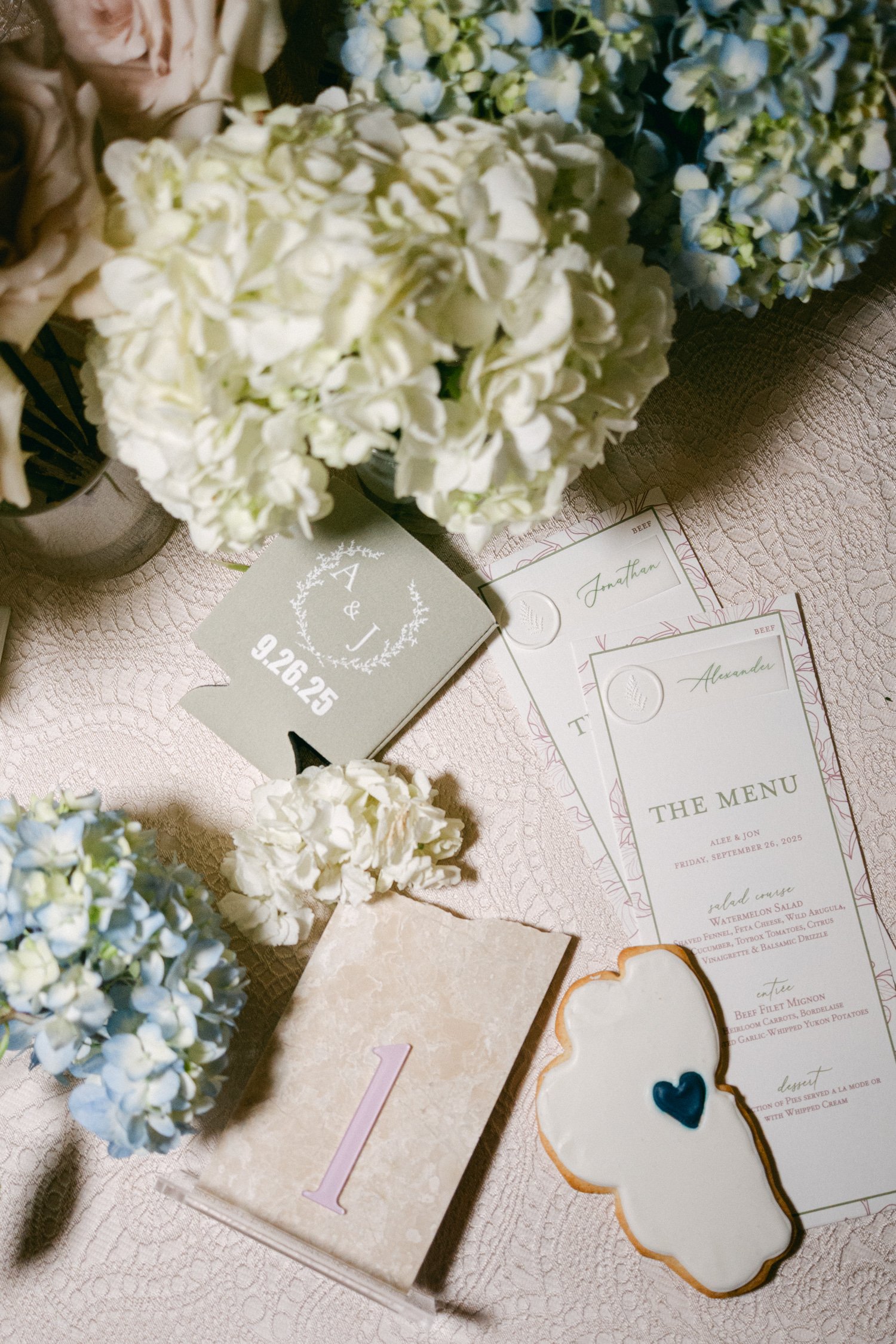 Edgewood Lake Tahoe wedding, photo of romantic wedding table decor and details