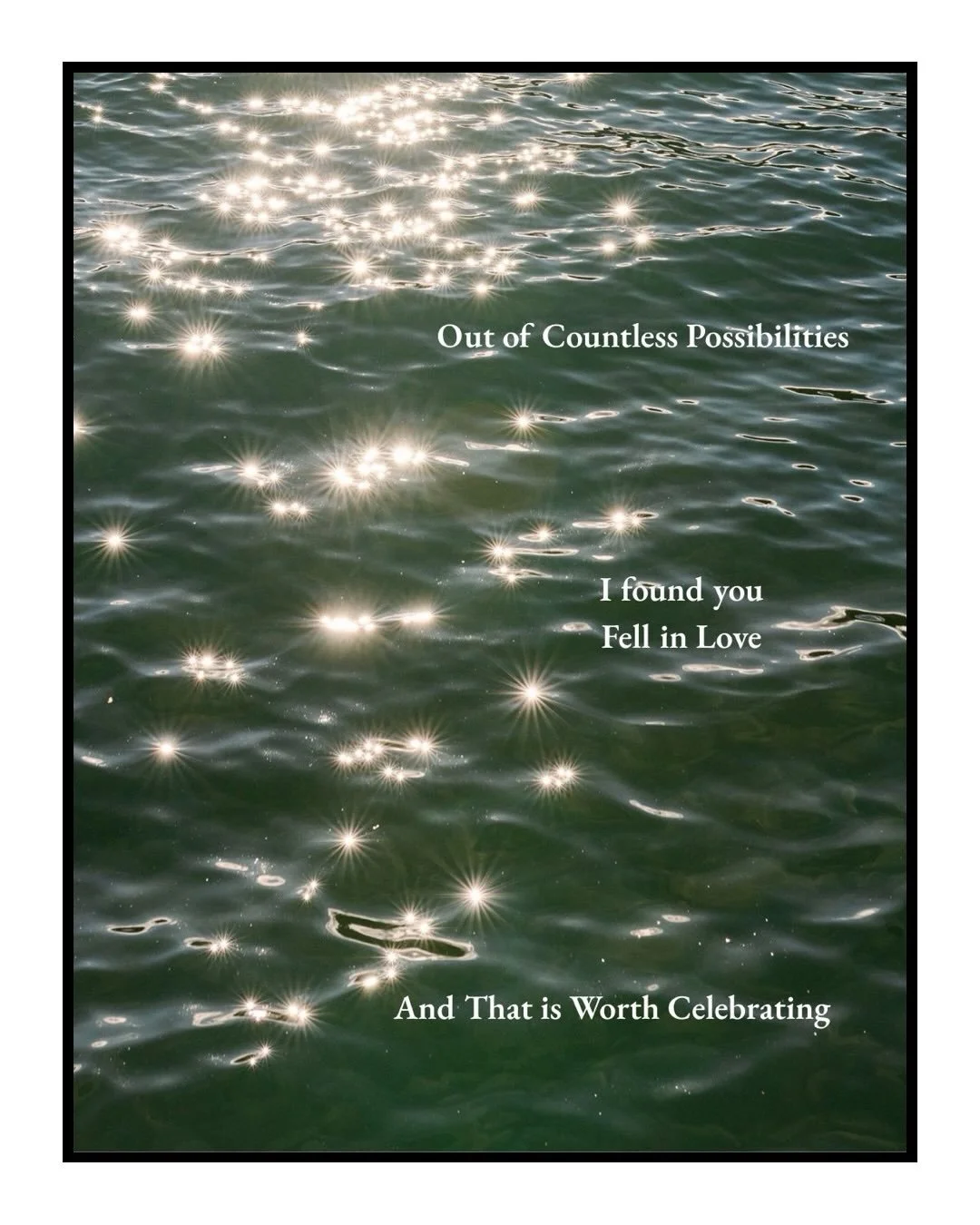 Less posing, more presence.
Less perfect, more real.