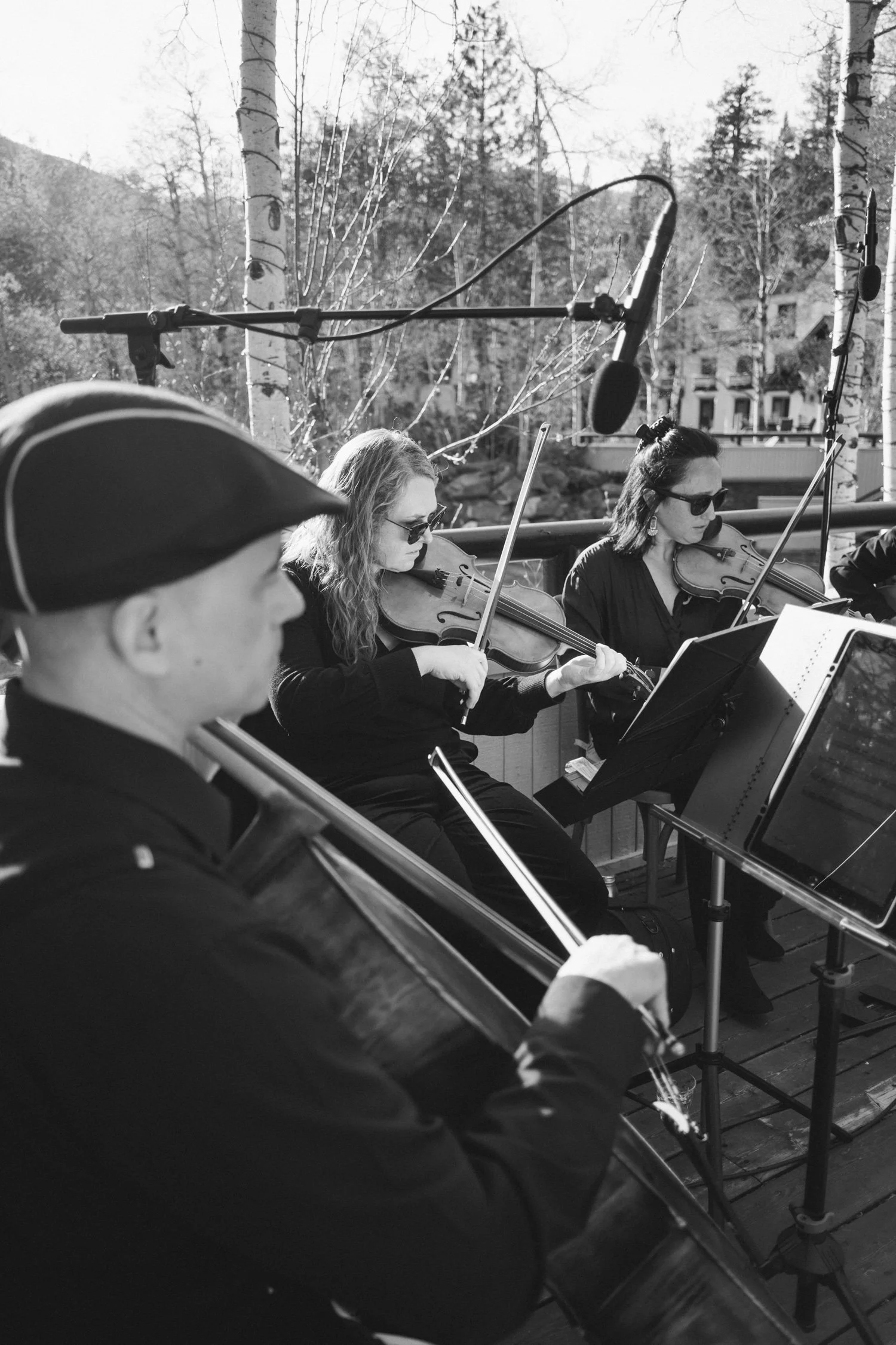 Palisades wedding venue, photo of the afternoon entertainment during cocktail hour