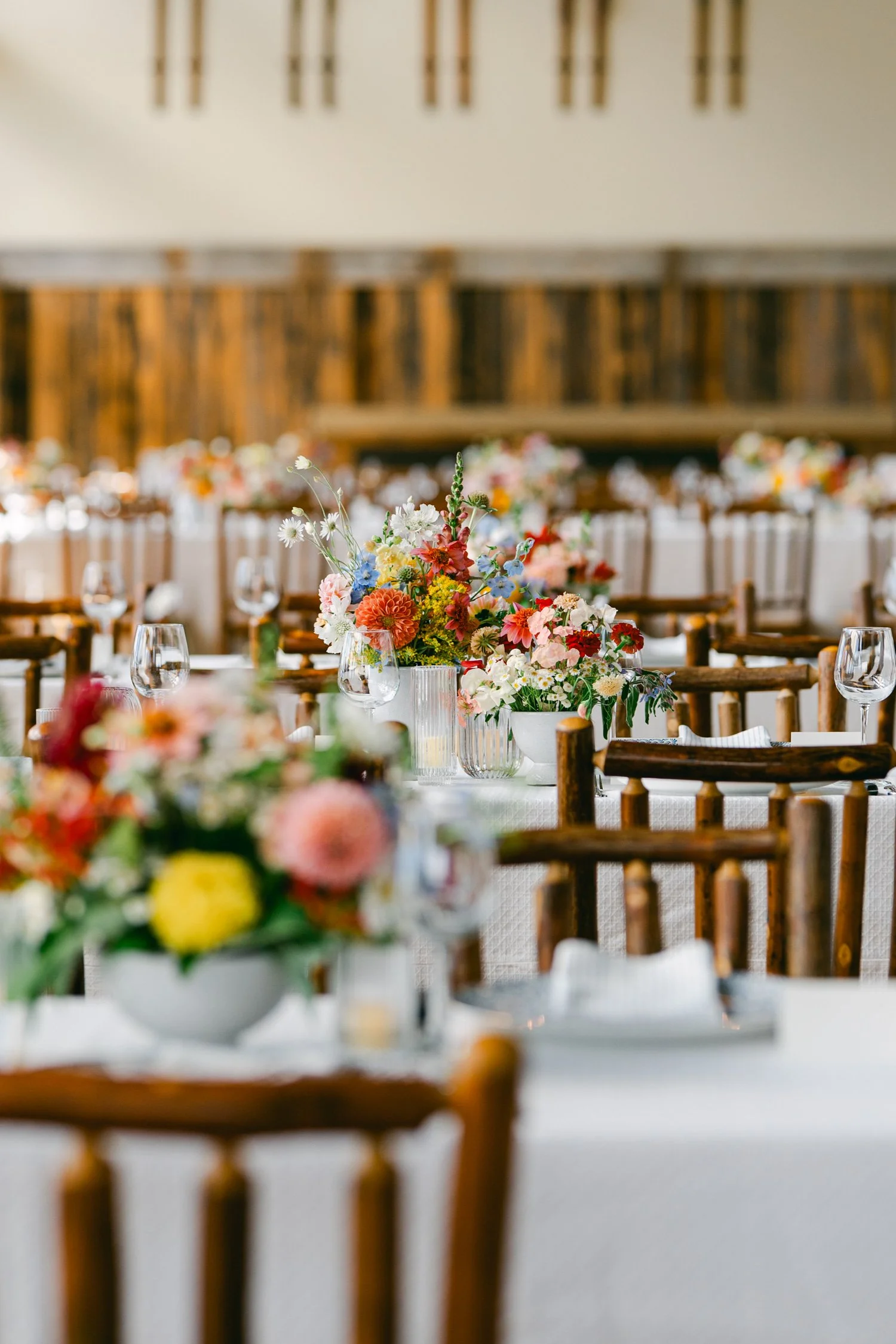 Zephyr Lodge wedding, photo of a rustic and charming indoor wedding venue