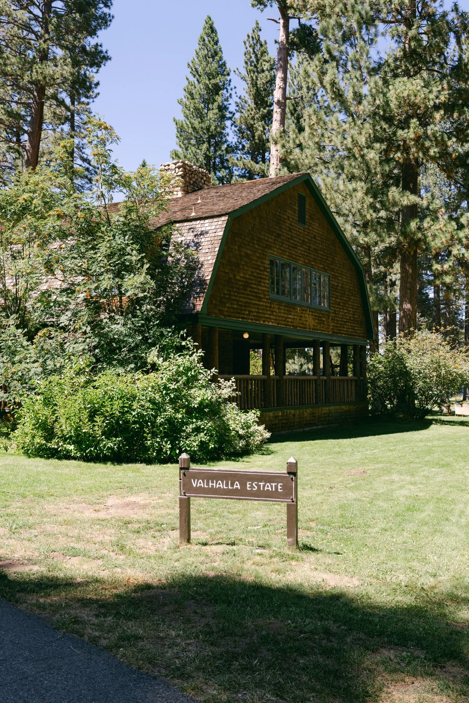 A Valhalla Lake Tahoe Wedding, photo of the historic Valhalla Estate