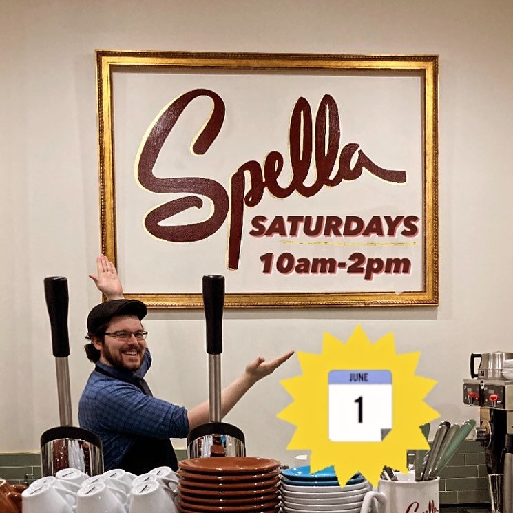 BIG ANNOUNCEMENT: JUNE 1ST&hellip; Spella&rsquo;s Alder Street Caff&egrave; will now be open on SATURDAYS from 10AM-2PM!! Austin will continue to dazzle you on bar Tu-Sat, and we&rsquo;d like to warmly welcome DS to Alder Street on Mondays! 

We can&