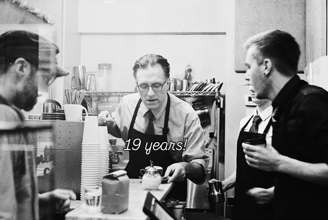 19 years, Portland!! Where does time go?? It is an honor for Andrea and our crew to serve this city the finest Italian hand-pulled espresso. Countless hands and hearts have shaped our artisan culture of hospitality for nearly two decades. Spella has 