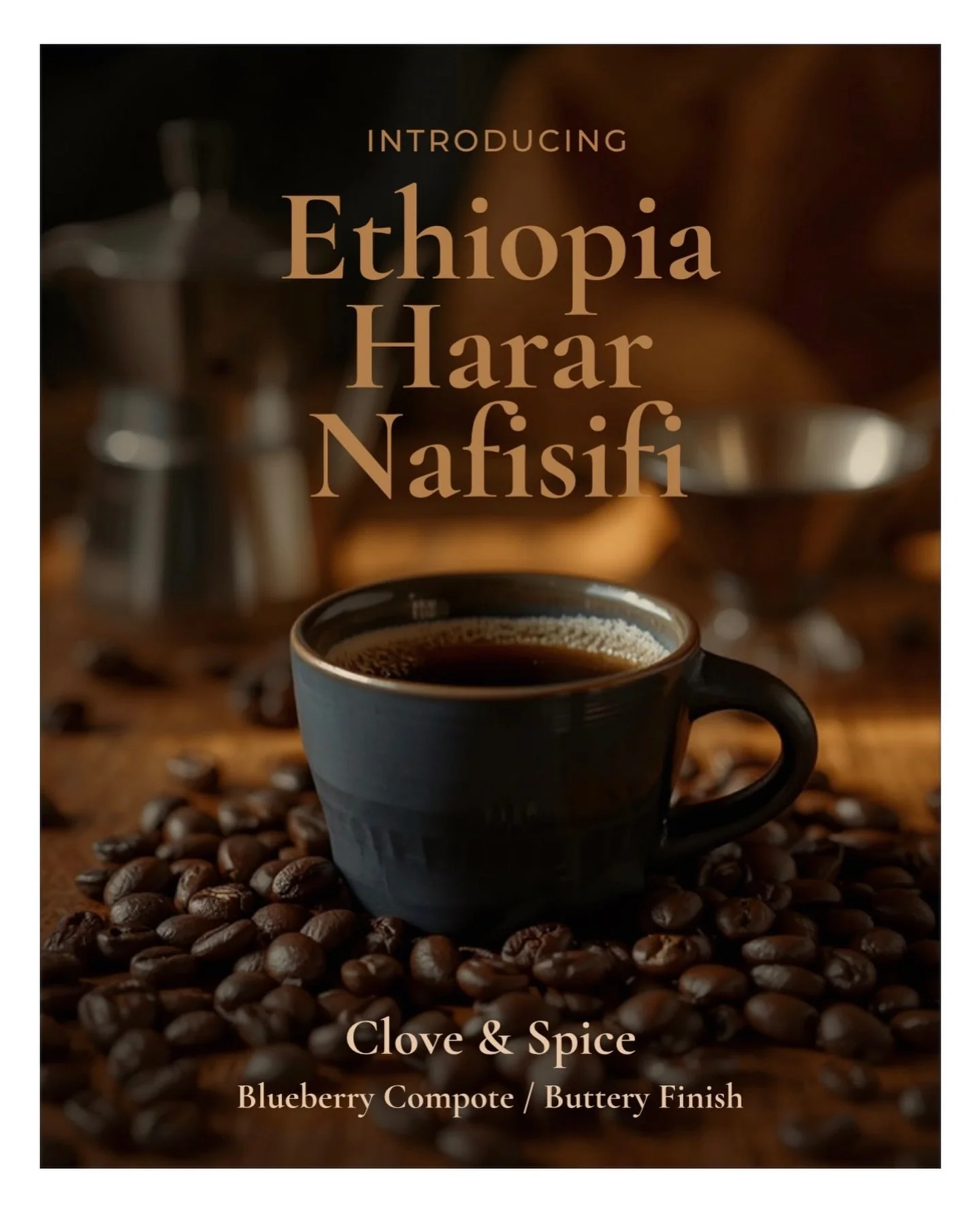 ☕️✨We&rsquo;re excited to introduce Ethiopia Harar Nafisifi, now available starting today as a whole-bean retail coffee at our flagship caff&egrave; downtown.

This coffee joins our seasonal lineup as a beautiful option for home brewing&mdash;whether