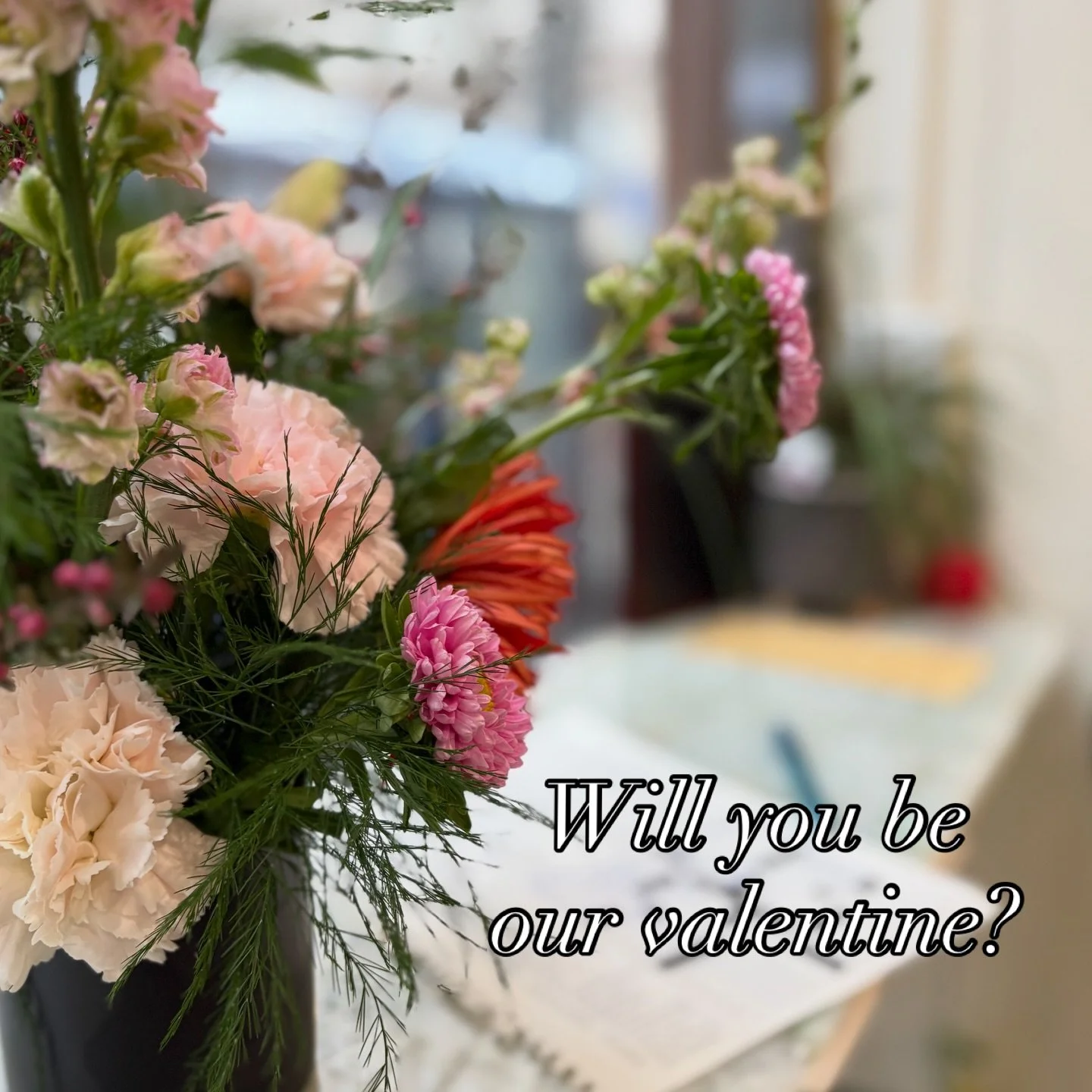 We&rsquo;ll be here all day lovin on all our valentines specials- squisito coffee, pastries, chocolate, and a whole lotta LOVE!!☕️&hearts;️

Flowers by @belovedonepdx 

#spellacaffe #valentines #portlandcoffee