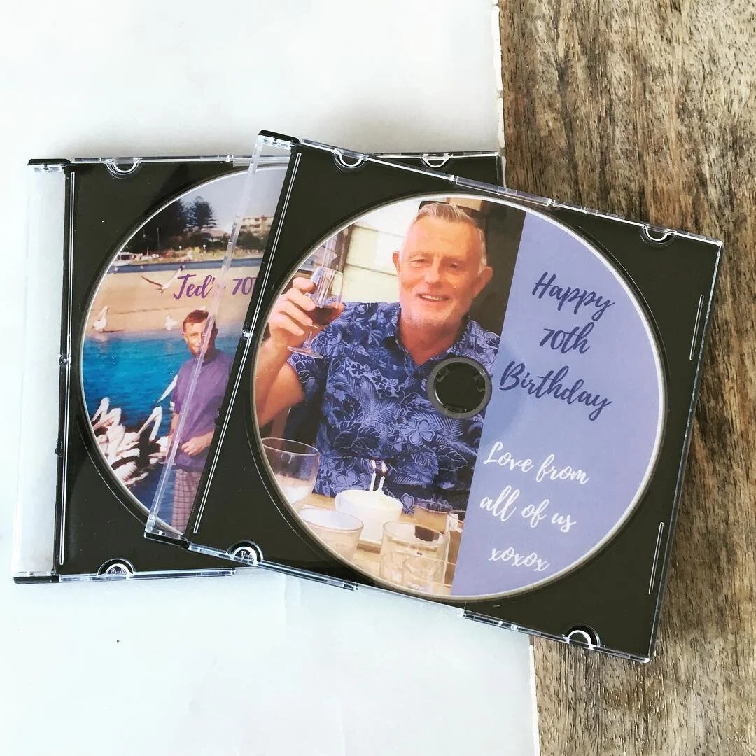 What a beautiful job to do! A family of 6 kids pooled their favourite photos of their Dad for his 70th Birthday. I made a beautiful bespoke film set to his favourite music. Ssshh ... it&rsquo;s a surprise! #bespoke #70thbirthday #perfectgift #cherish