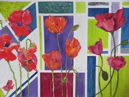Dancing Poppies