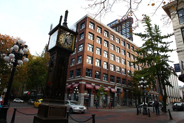 The ever popular photo opportunity: The Gastown Steam Clock. (GoToVan - Source )
