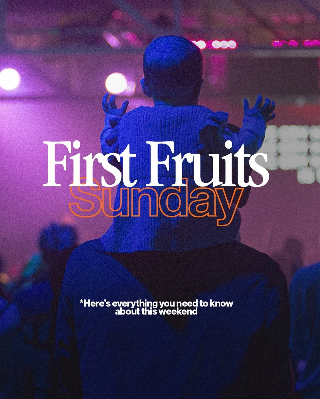 👆Here&rsquo;s what you need to know ahead of This Sunday&rsquo;s First Fruits services!

For more info - tap the link in our bio! 🔗🤳