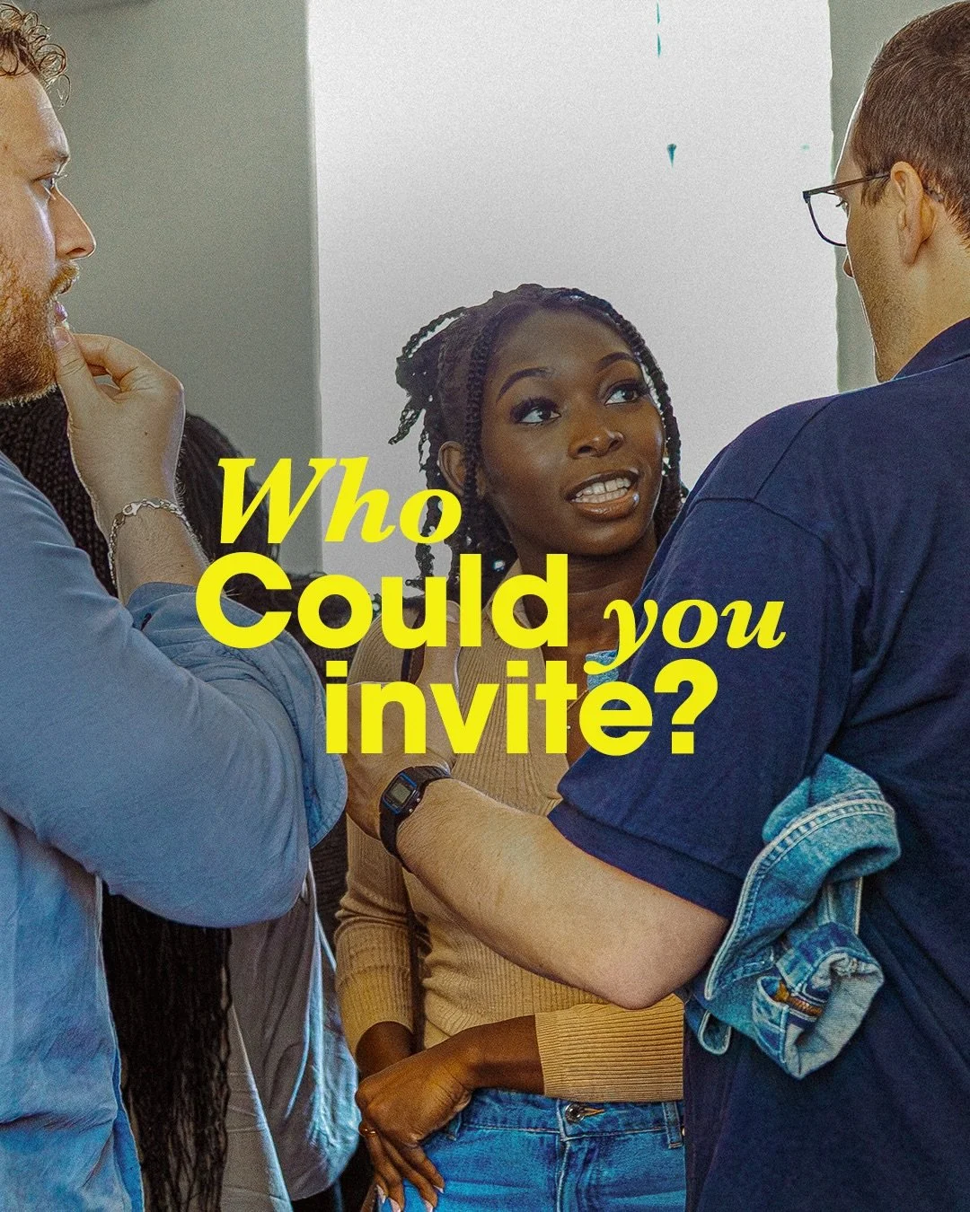 If you&rsquo;re reading this and know someone who is curious about faith - bring them to Alpha! 🫵 
Alpha is an open environment for open conversations to explore faith and meet new people - oh &amp; there&rsquo;s hot food at every session too! 🥘

G