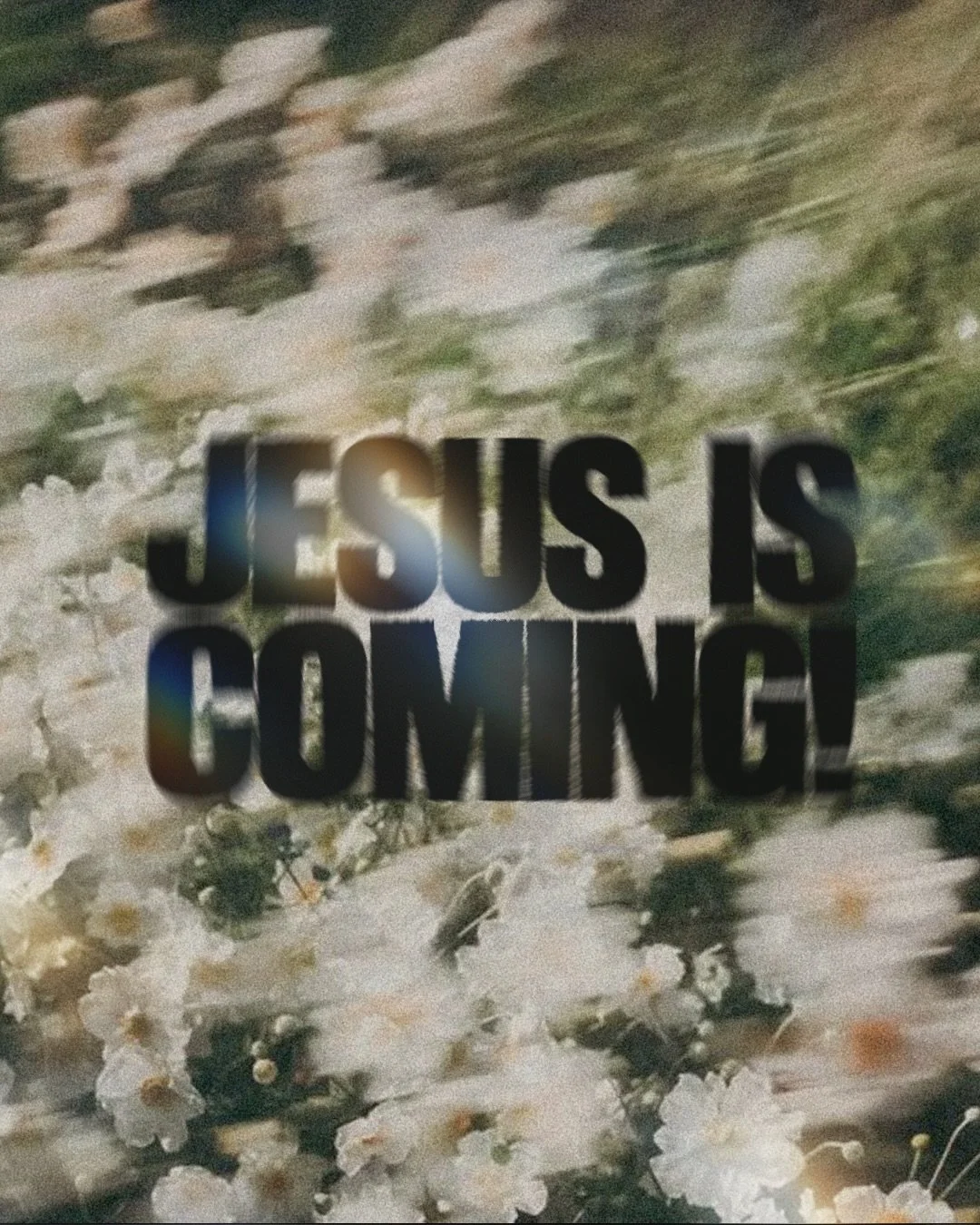 JESUS IS COMING. 

&ldquo;Now I saw heaven opened, and behold, a white horse. And He who sat on him was called Faithful and True, and in righteousness He judges and makes war. His eyes were like a flame of fire, and on His head were many crowns. He h
