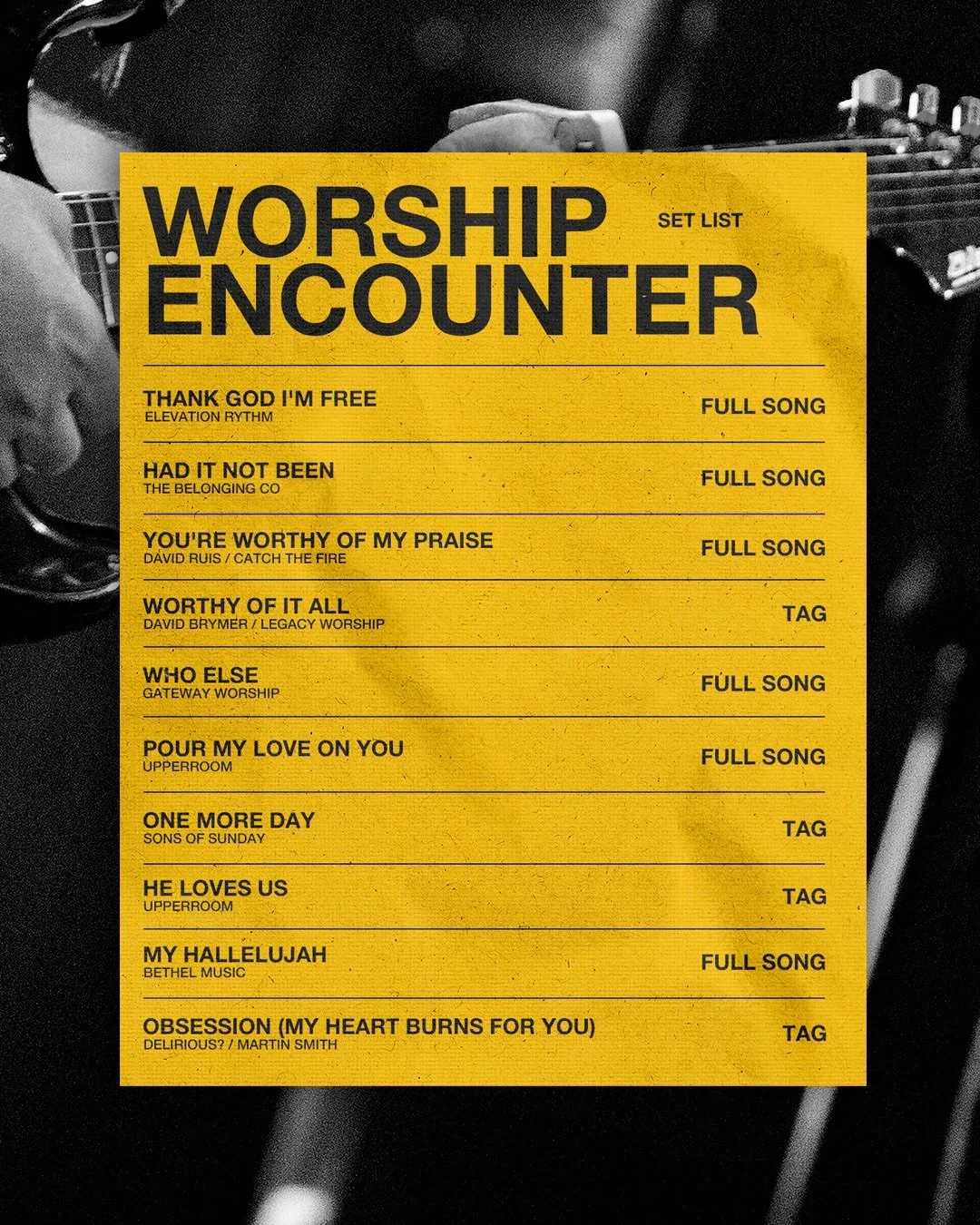 What was your favourite moment from Sunday&rsquo;s worship encounter? COMMENT BELOW 👀👇
Link to The Worship Encounter set list is available in our bio now! 🔗