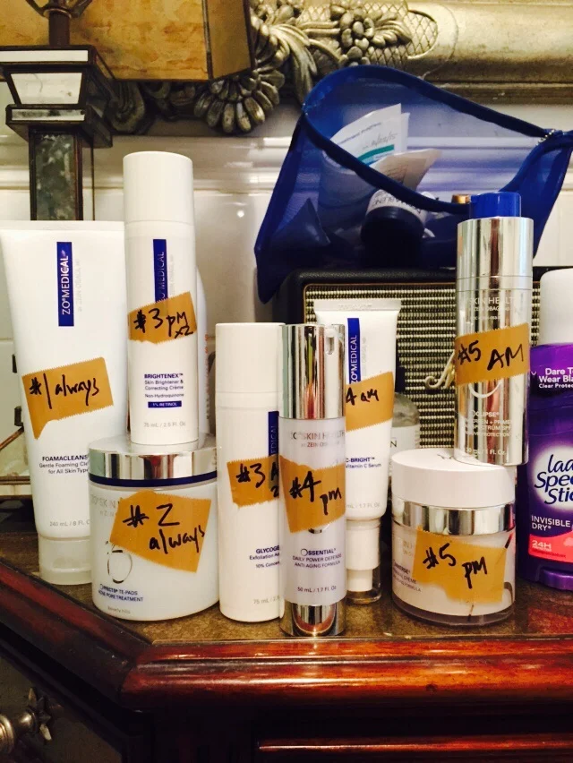 My face went to boot camp this week.