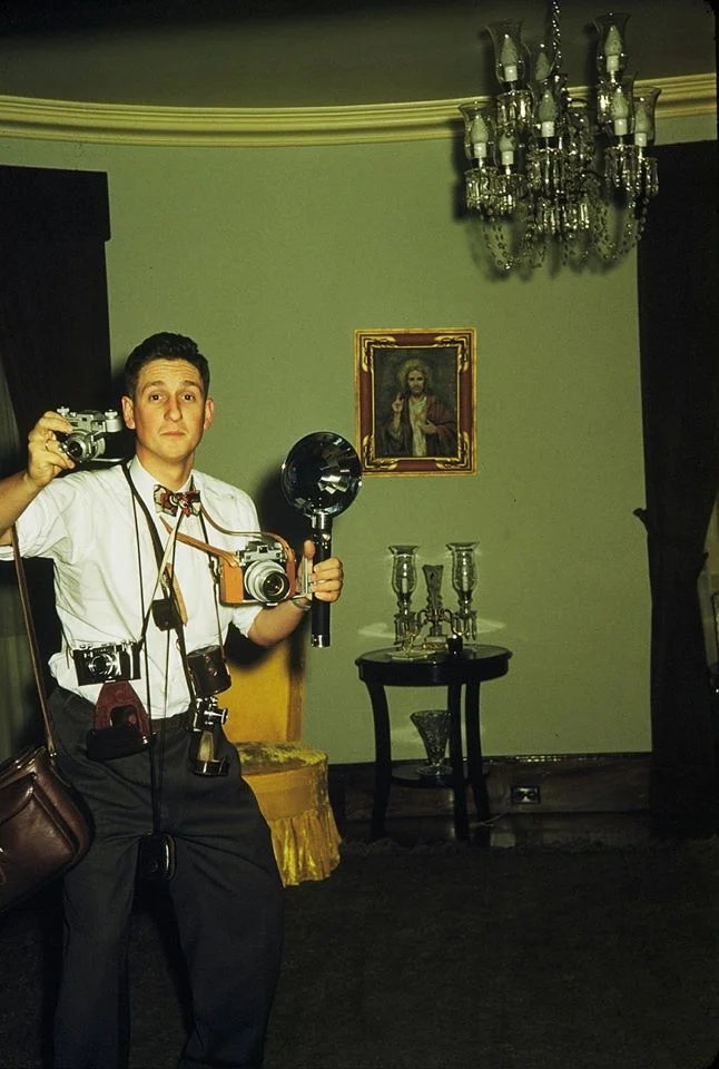 Grandfather's self-portrait, circa 1950