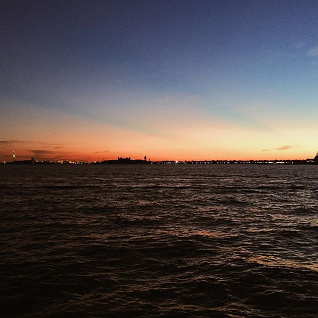 Sunset at Battery Park