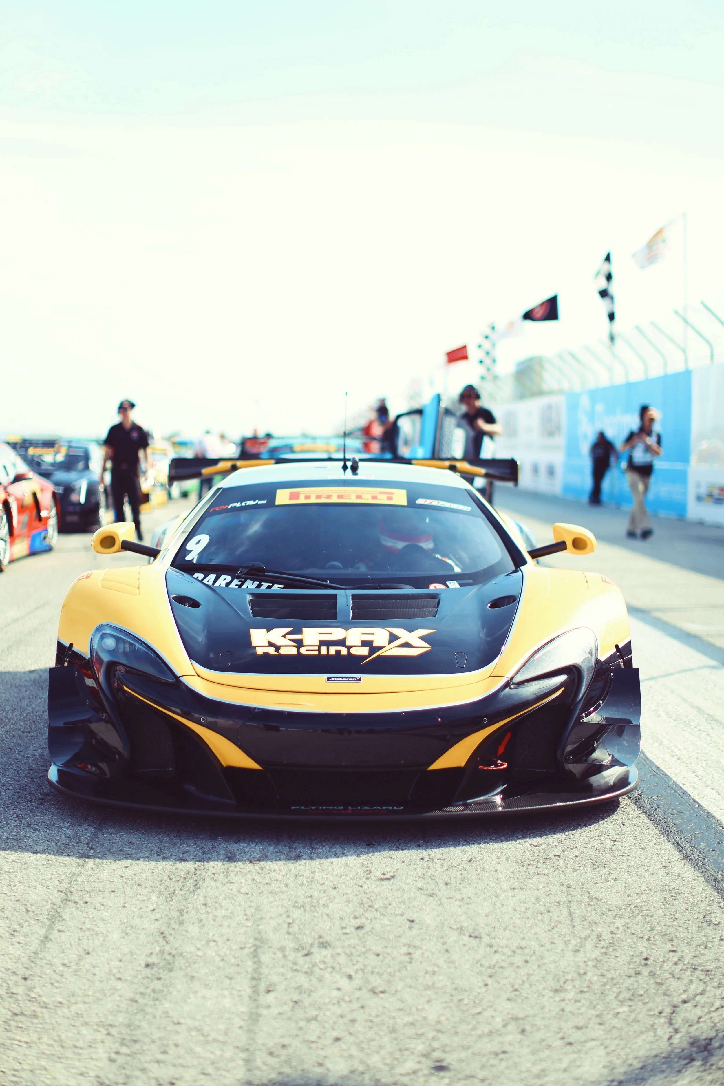Alvaro Parante in his Kpax Racing McLaren. The team is trying to break into the top 3 in team and manufacturer standings for 2016.